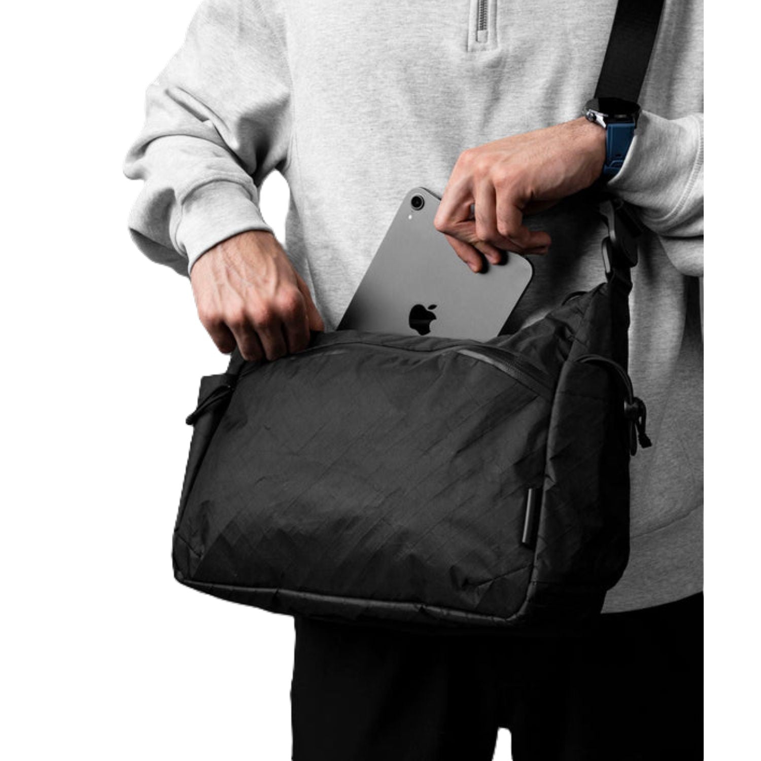 ALPAKA Flight Satchel Ultradyne 100D (Black)
