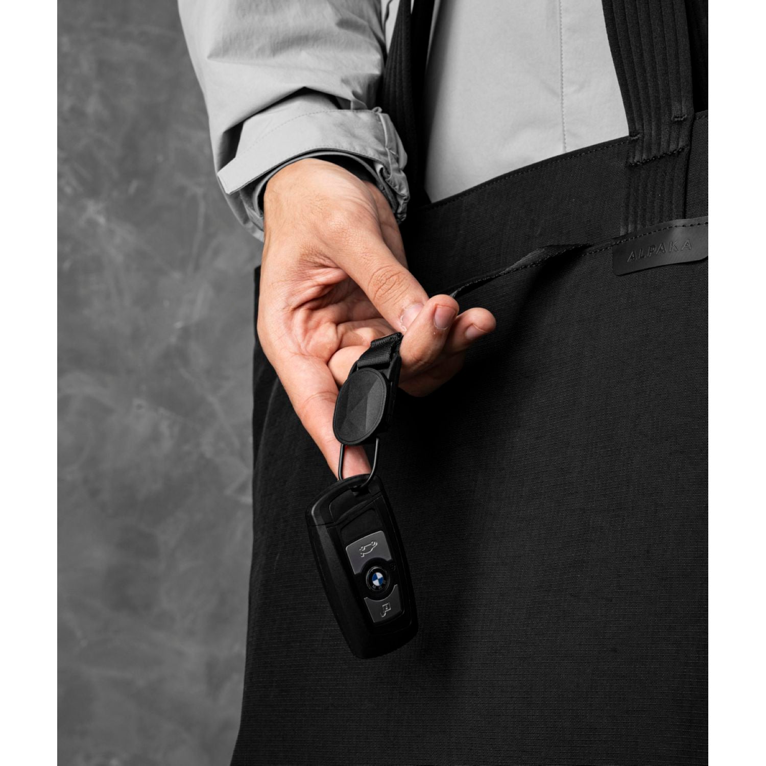 ALPAKA Flight Tote Bag (L) Axoflux 400D (Black)