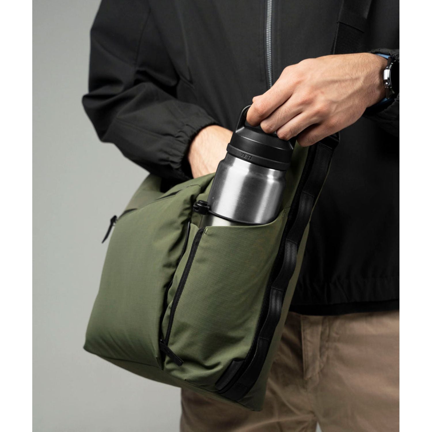 ALPAKA Flow Satchel 10L Axoflux 210D (Green)