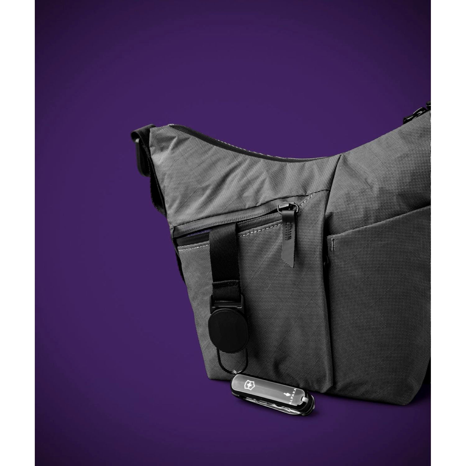 ALPAKA Flow Satchel Cyber Edition 2L Axogrid 100D Apex (Grey)