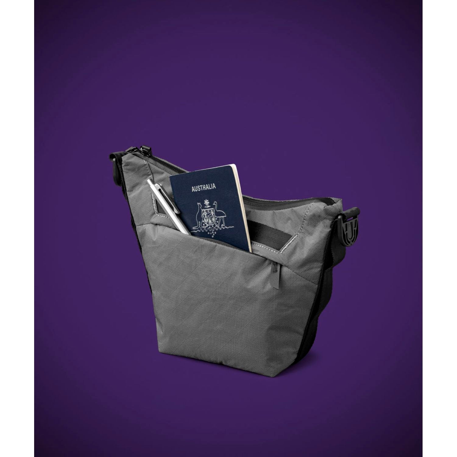 ALPAKA Flow Satchel Cyber Edition 2L Axogrid 100D Apex (Grey)