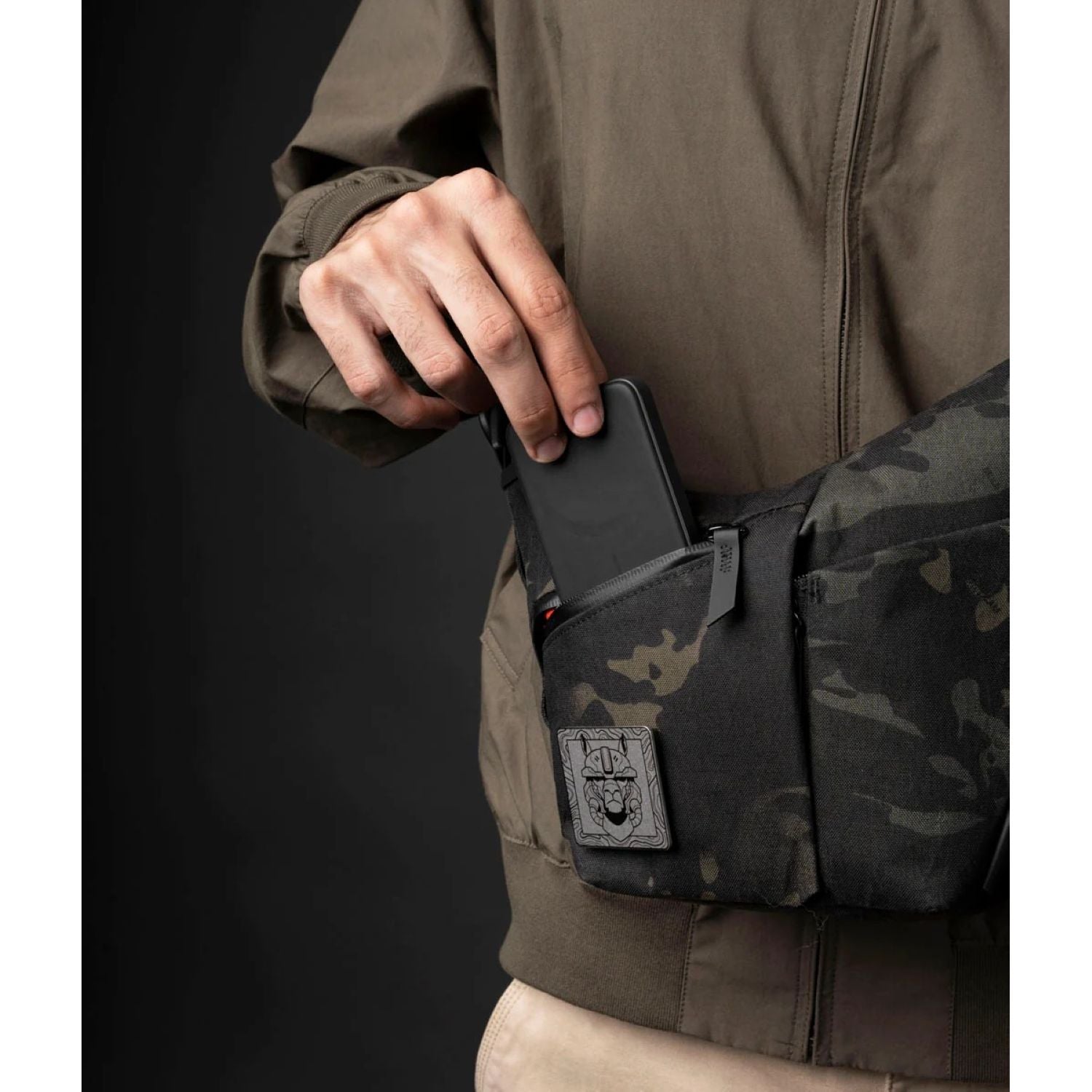 ALPAKA Flow Satchel With Padded Strap 2L X-Pac X50 (Multicam Black)