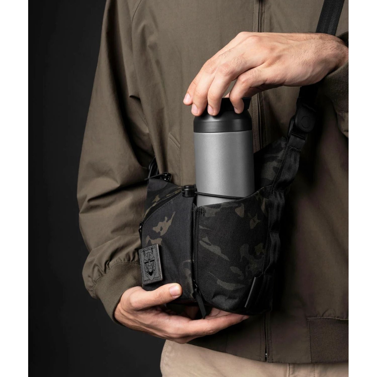 ALPAKA Flow Satchel With Padded Strap 2L X-Pac X50 (Multicam Black)