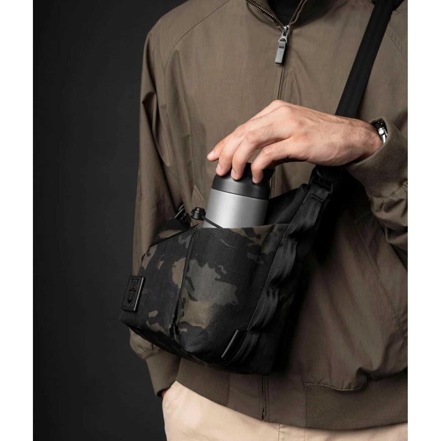 ALPAKA Flow Satchel With Padded Strap 4L X-Pac X50 (Multicam Black)