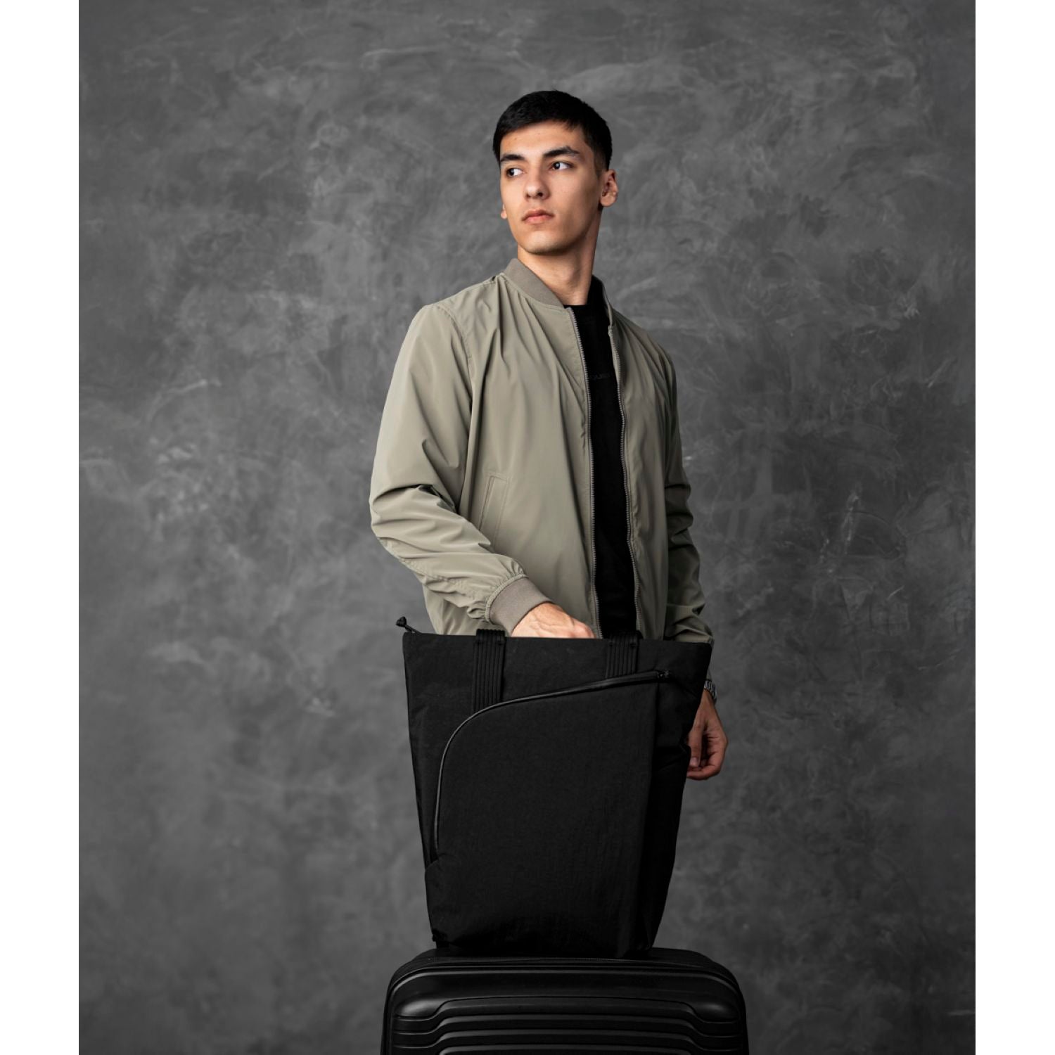 ALPAKA Flow Tote Pack Axoflux 400D (Black)