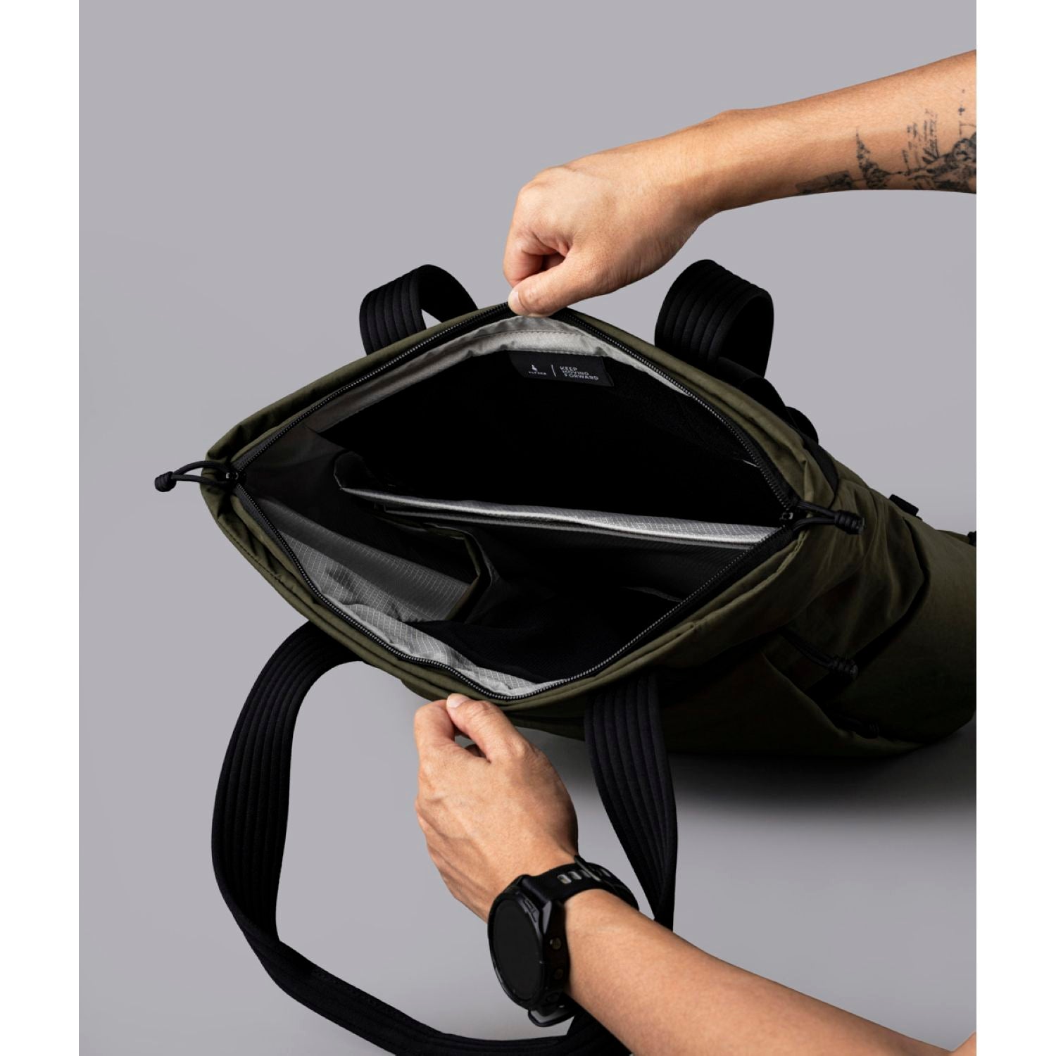 ALPAKA Flow Tote Pack Axoflux 400D (Green)