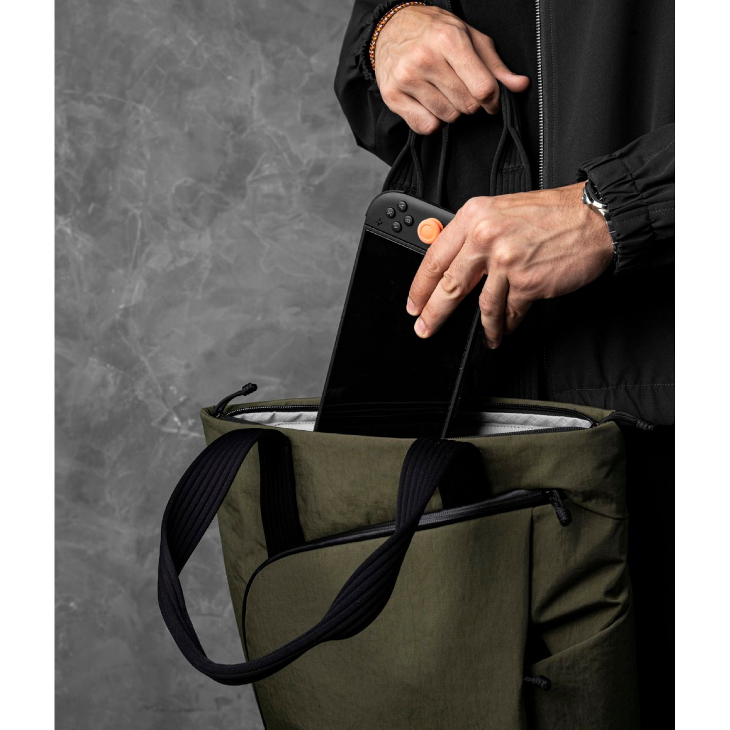 ALPAKA Flow Tote Pack Axoflux 400D (Green)