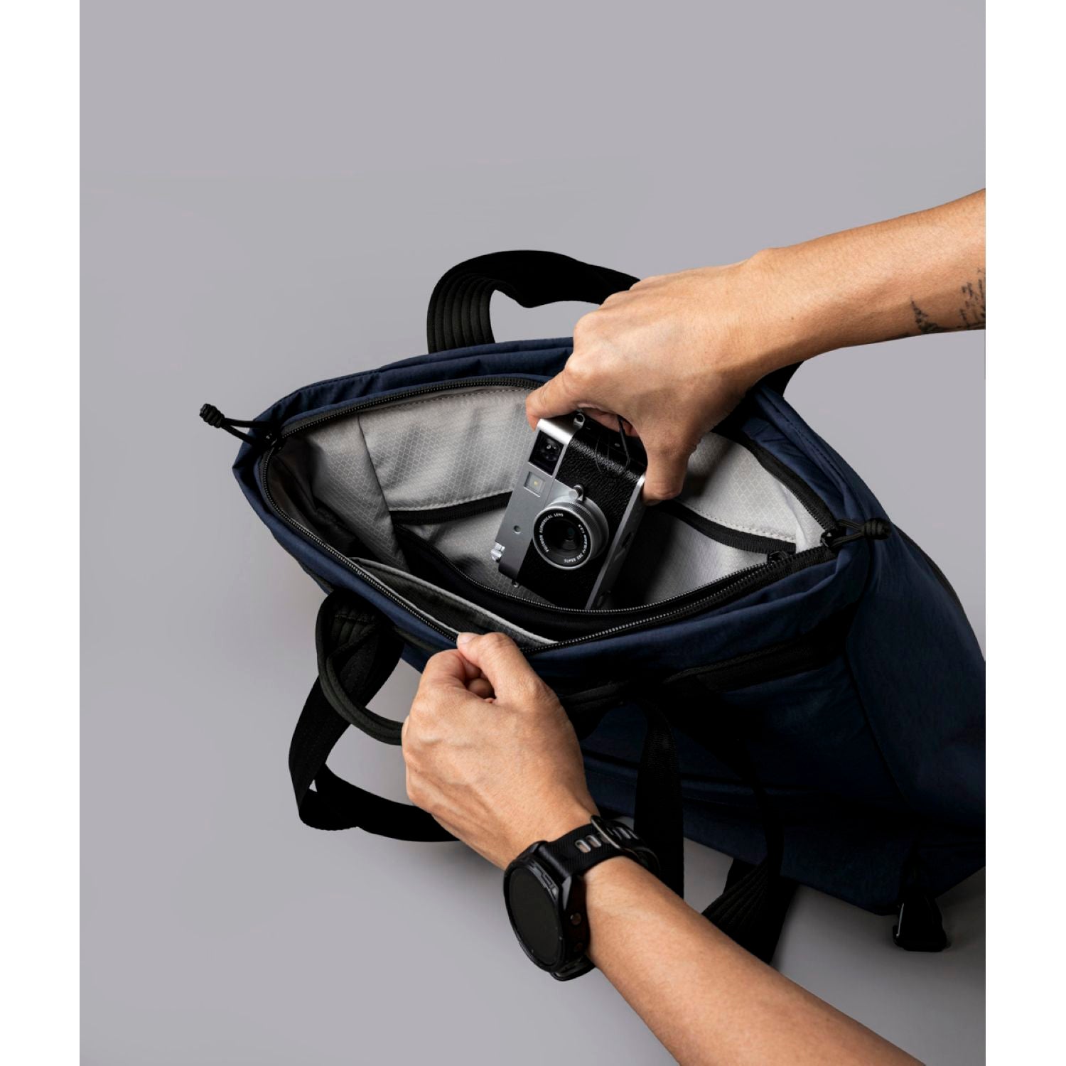 ALPAKA Flow Tote Pack Axoflux 400D (Moonlight Blue)