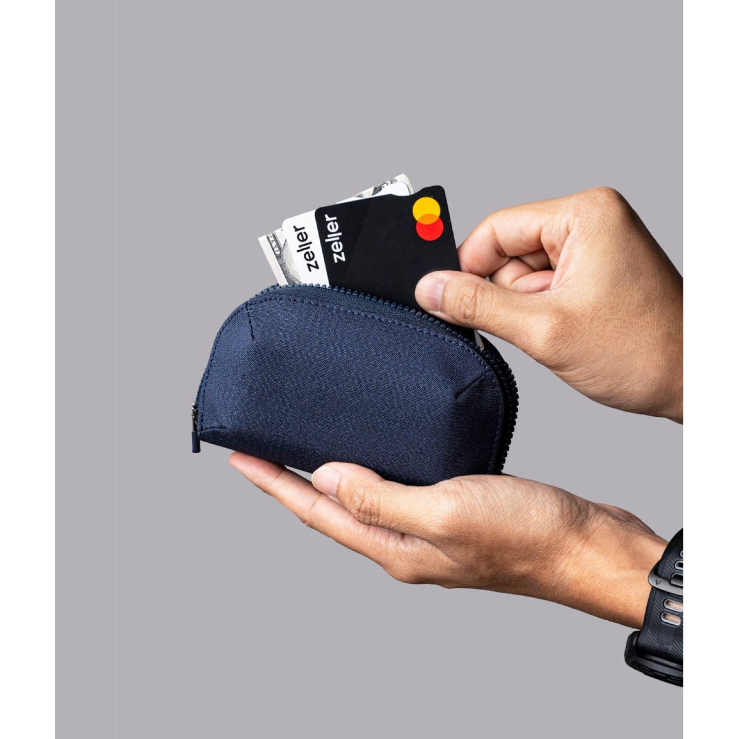 ALPAKA Hub Zip Pocket Axoflux 300D (Blue)