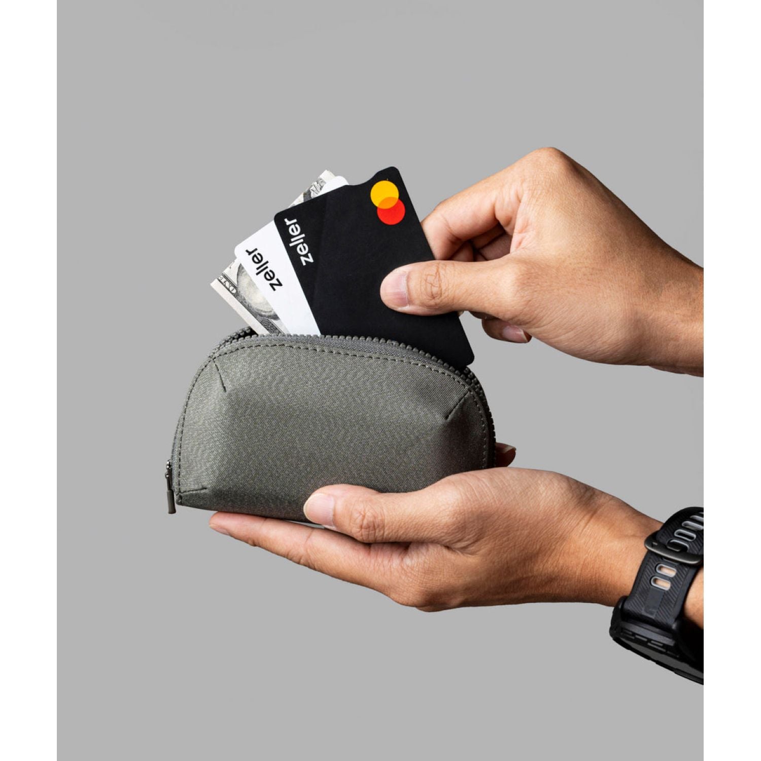 ALPAKA Hub Zip Pocket Axoflux 300D (Grey)