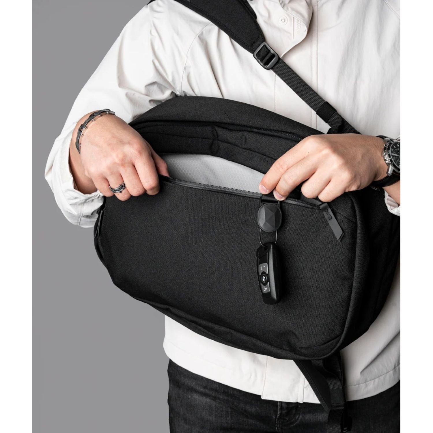 ALPAKA Metro Backpack Pro Axoflux 400D Ripstop Nylon (Black)
