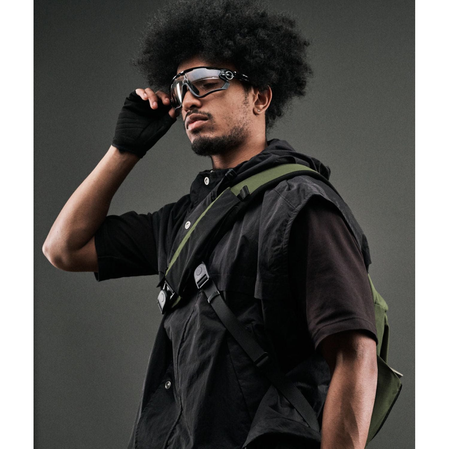 ALPAKA Metro Crossbody Left Shoulder Axoflux 210D (Green)