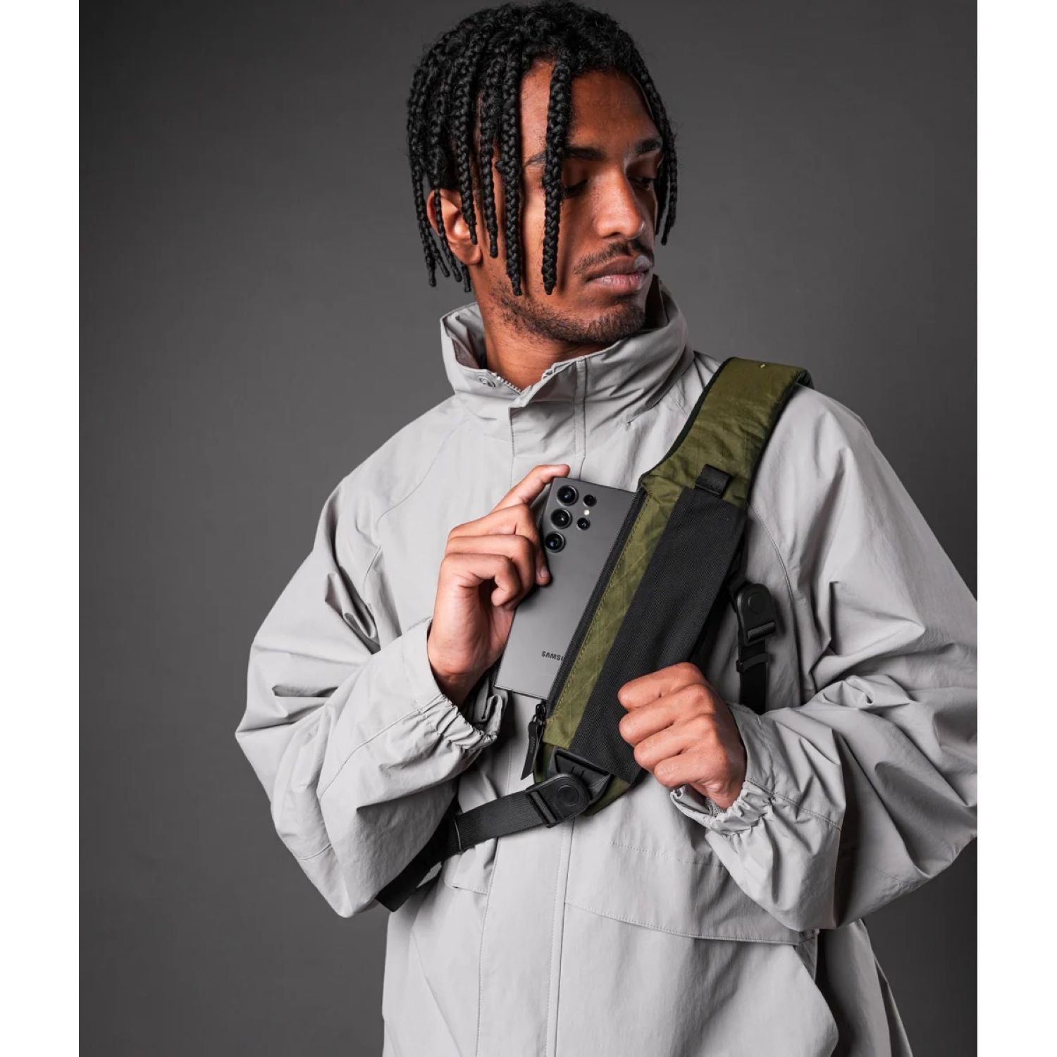 ALPAKA Metro Crossbody Left Shoulder X-Pac VX42 (Olive Green)