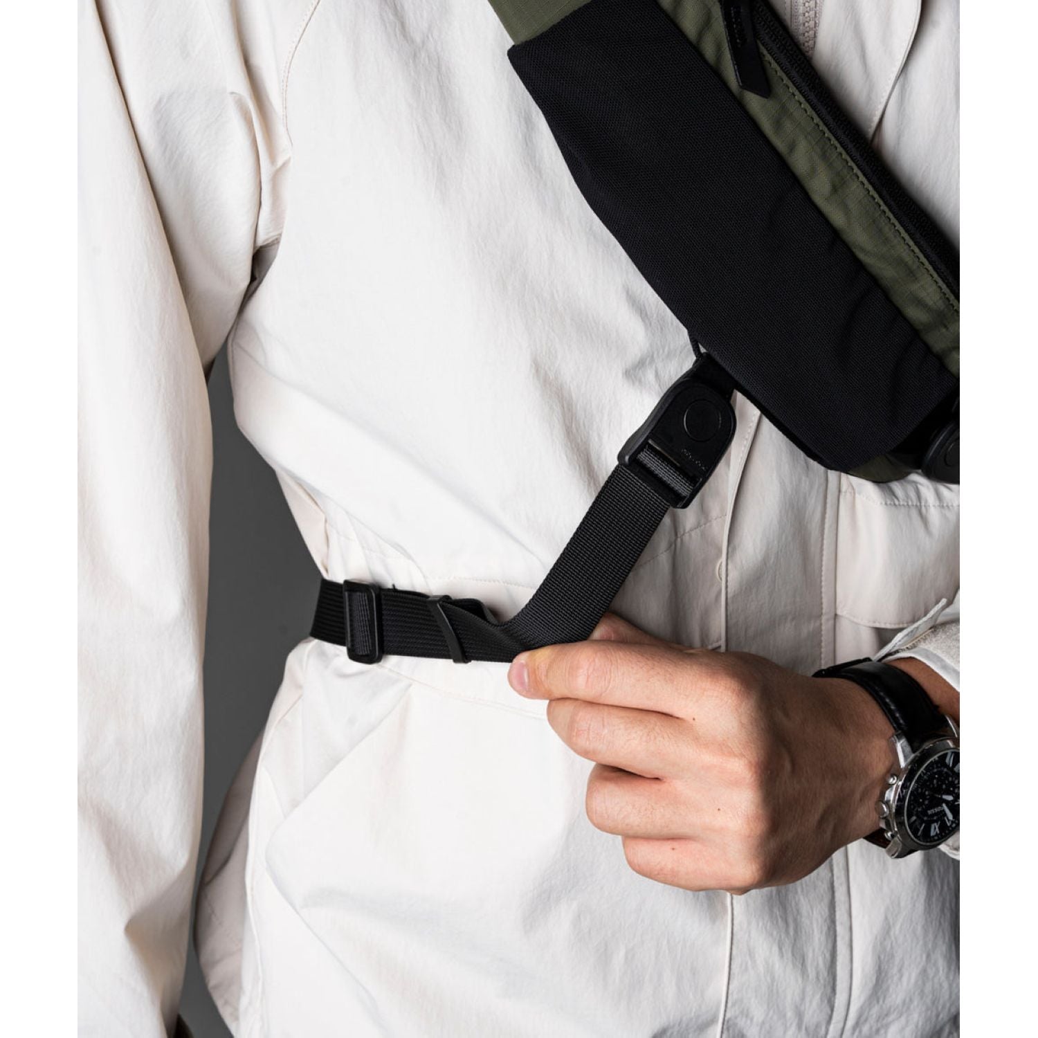 ALPAKA Metro Crossbody Right Shoulder Axoflux 210D (Green)