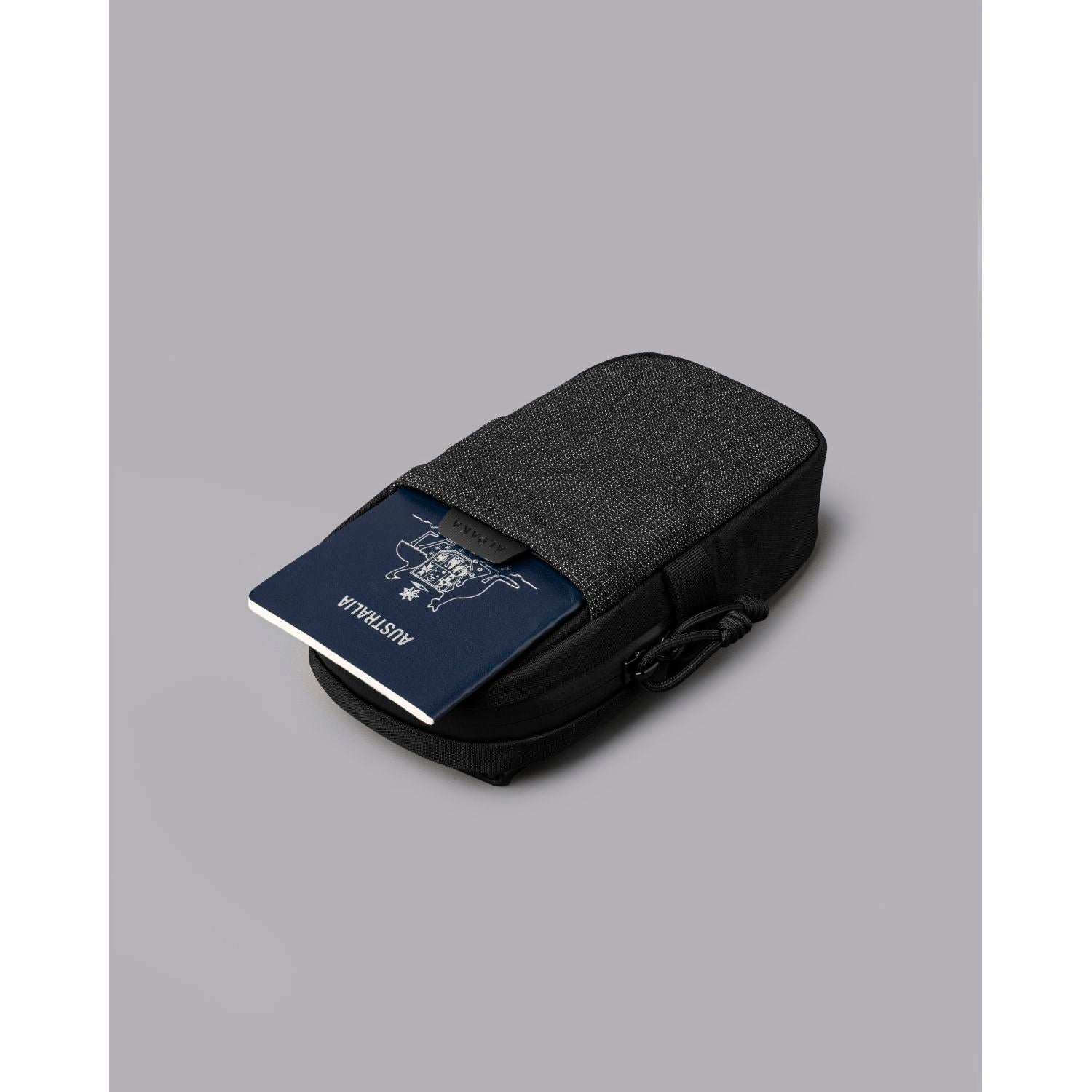 ALPAKA Modular Shoulder Pocket Max Nylon Washed  Axoflux 400D (Black)