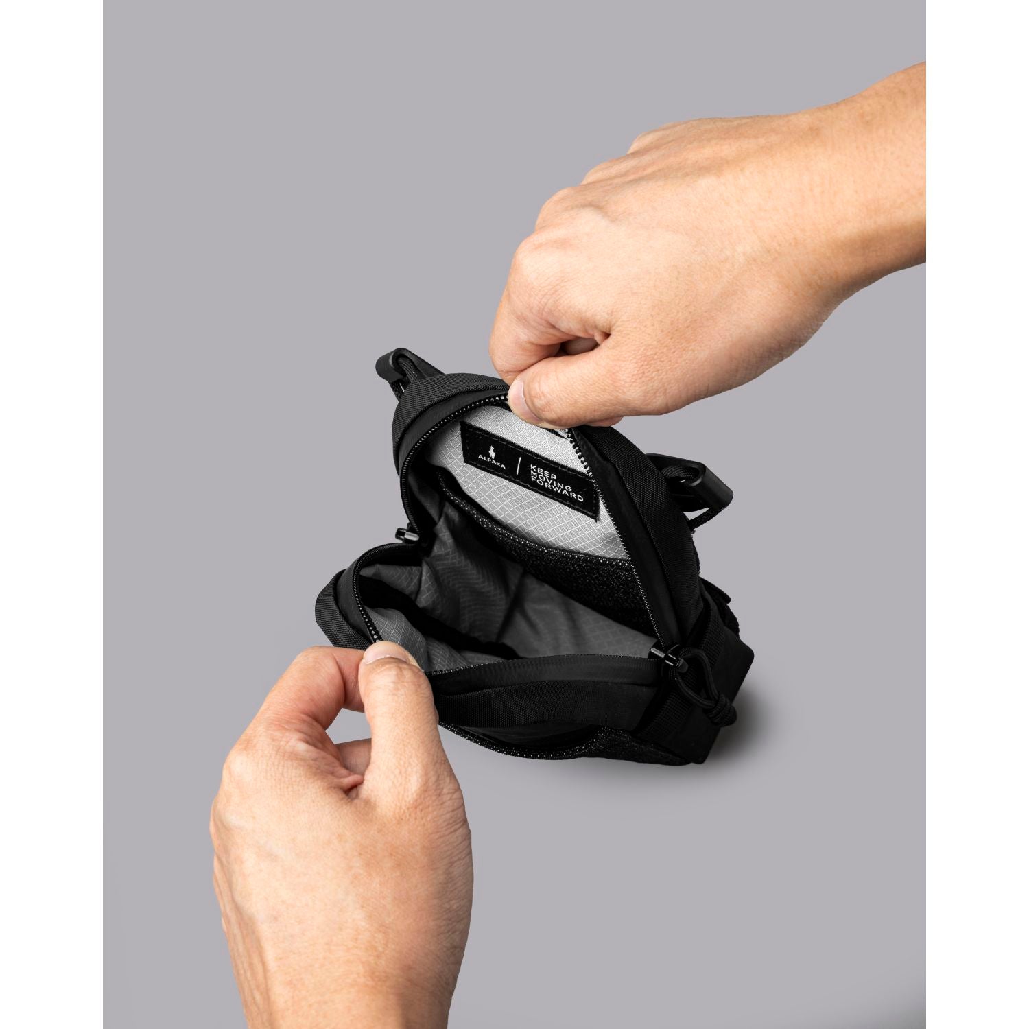 ALPAKA Modular Shoulder Pocket Max Nylon Washed  Axoflux 400D (Black)