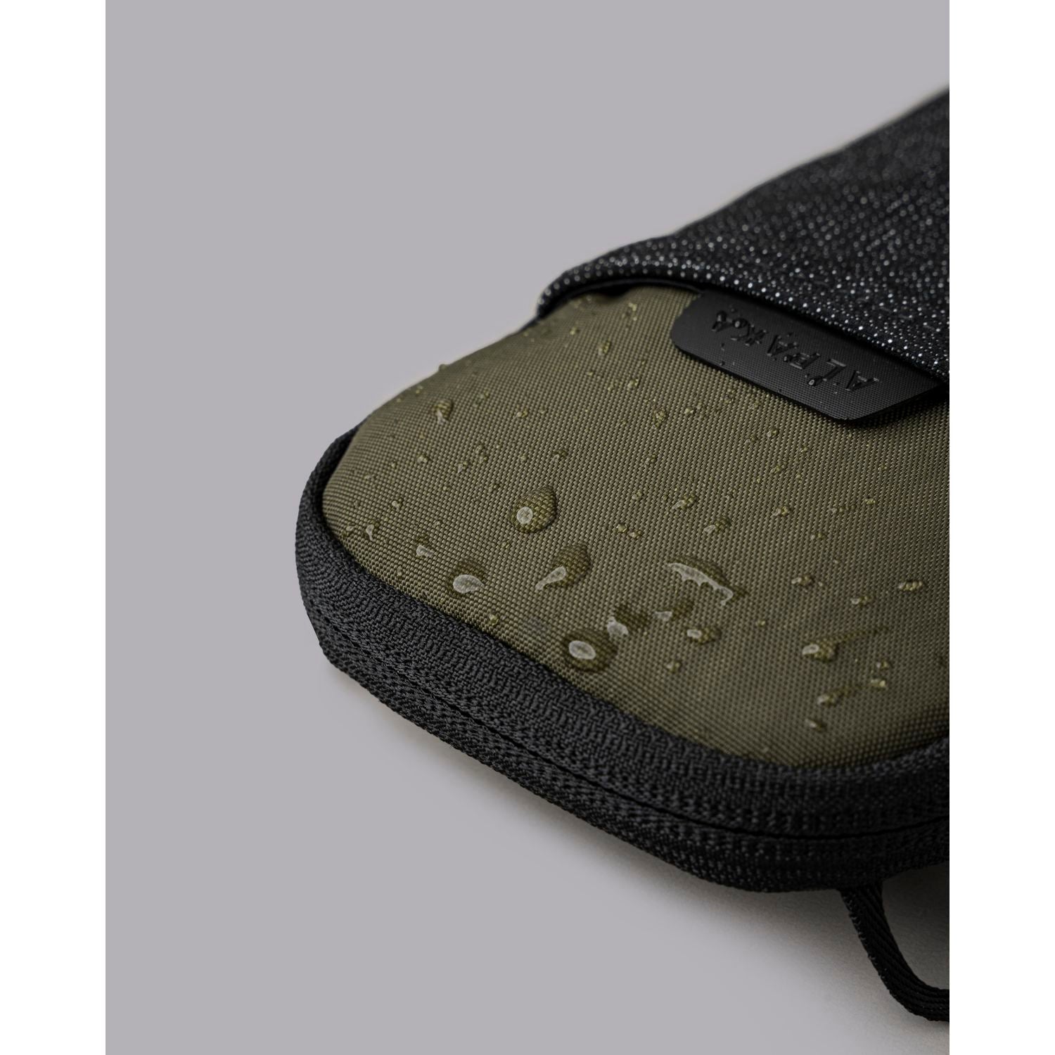 ALPAKA Modular Shoulder Pocket Slim Nylon Washed  Axoflux 400D (Green)