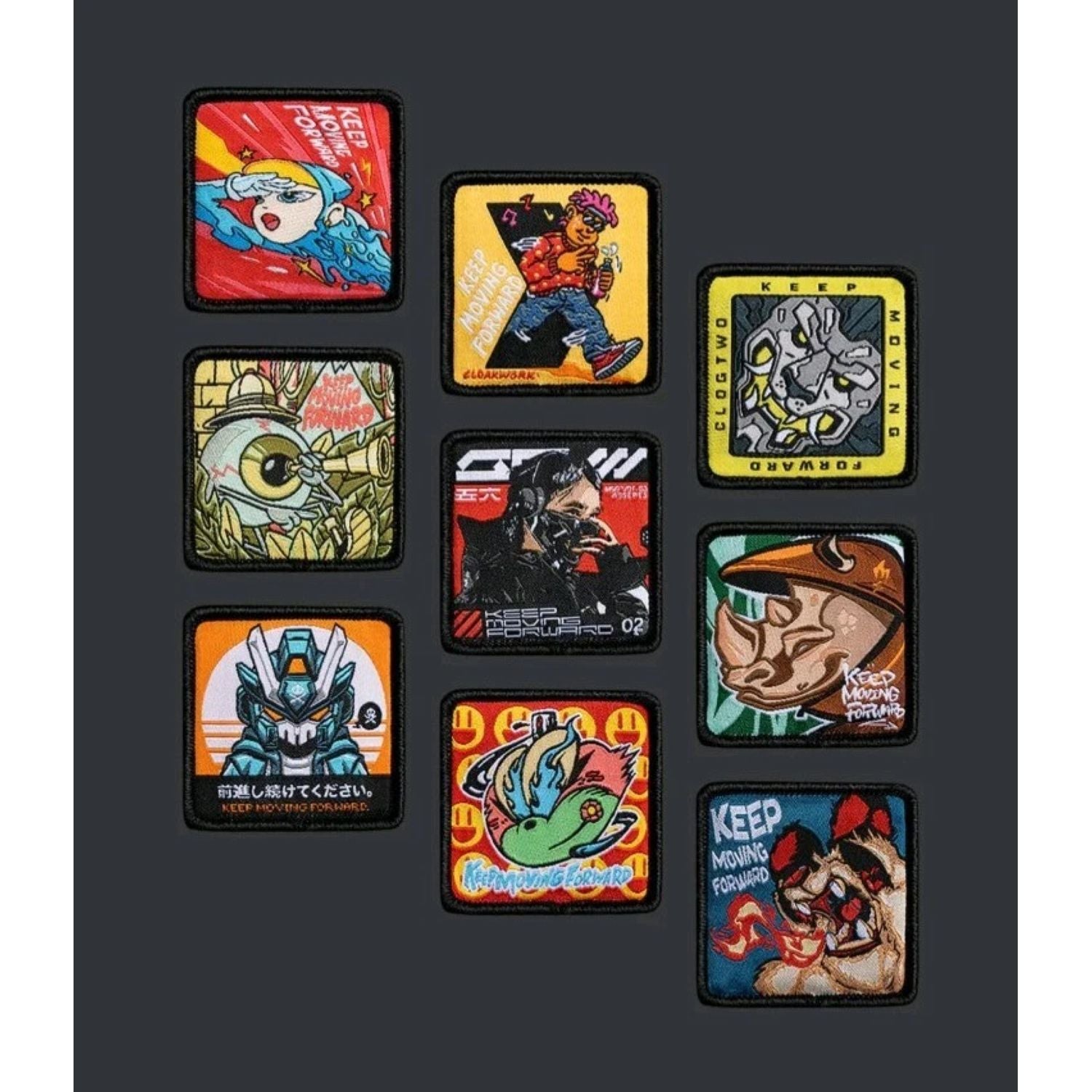 ALPAKA Patch Collection 9Th Anniversary Edition (Multi Colours)