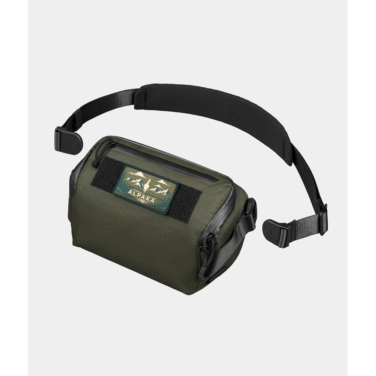 (PRE-ORDER) ALPAKA Vertex Mission Sling With Green Patch Ultradyne 100D (Green)