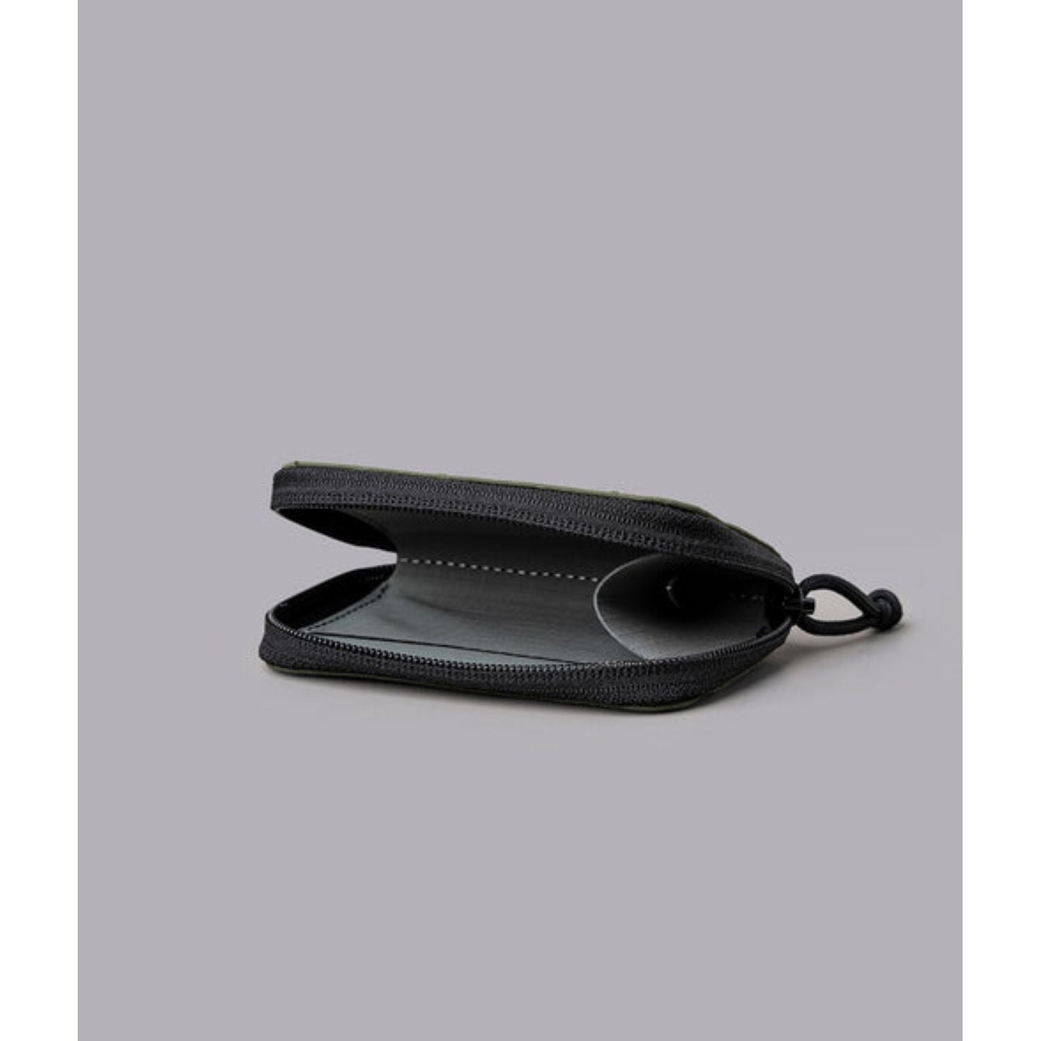 ALPAKA Zip Coin Wallet Axogrid 210D (Green)