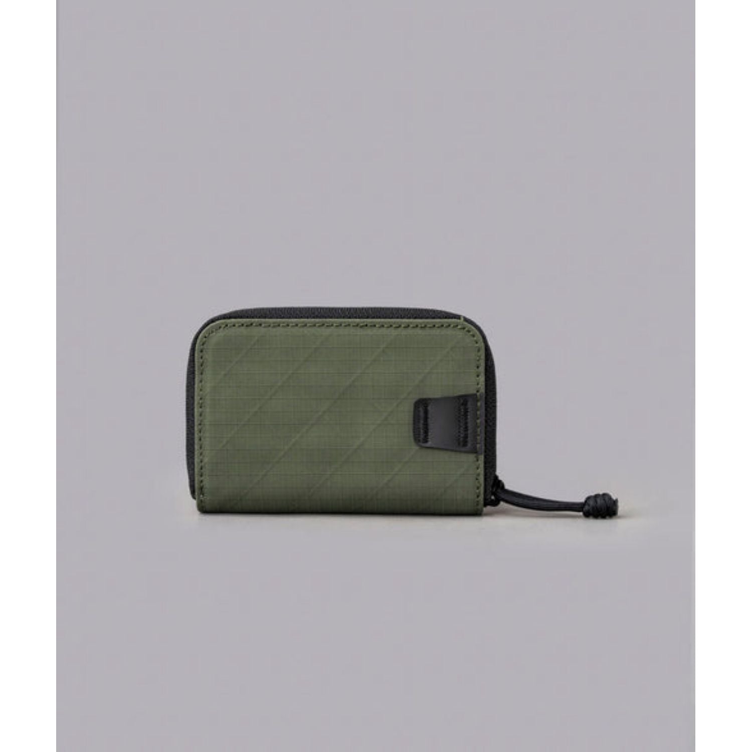 ALPAKA Zip Coin Wallet Axogrid 210D (Green)