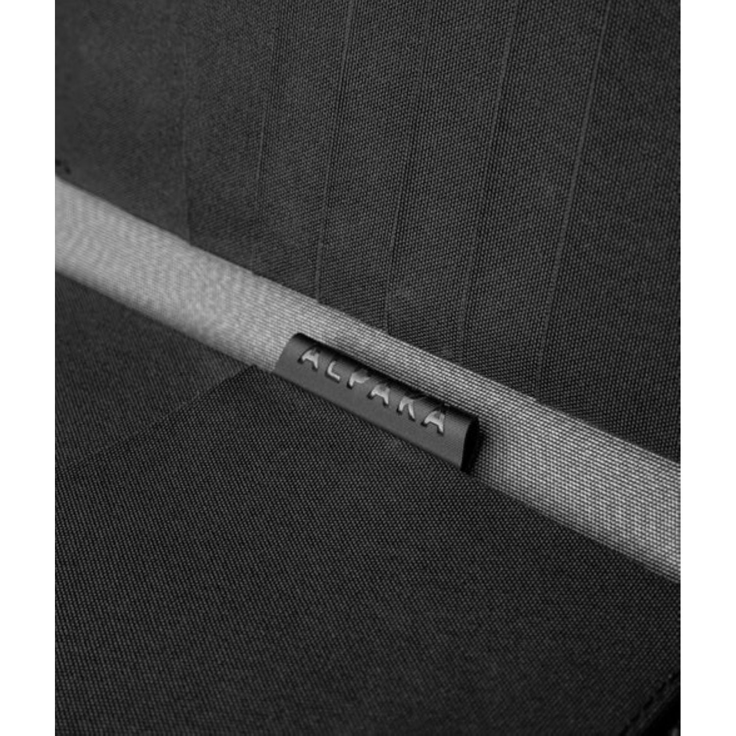 ALPAKA Zip Passport  Wallet Axogrid 300D (Black)