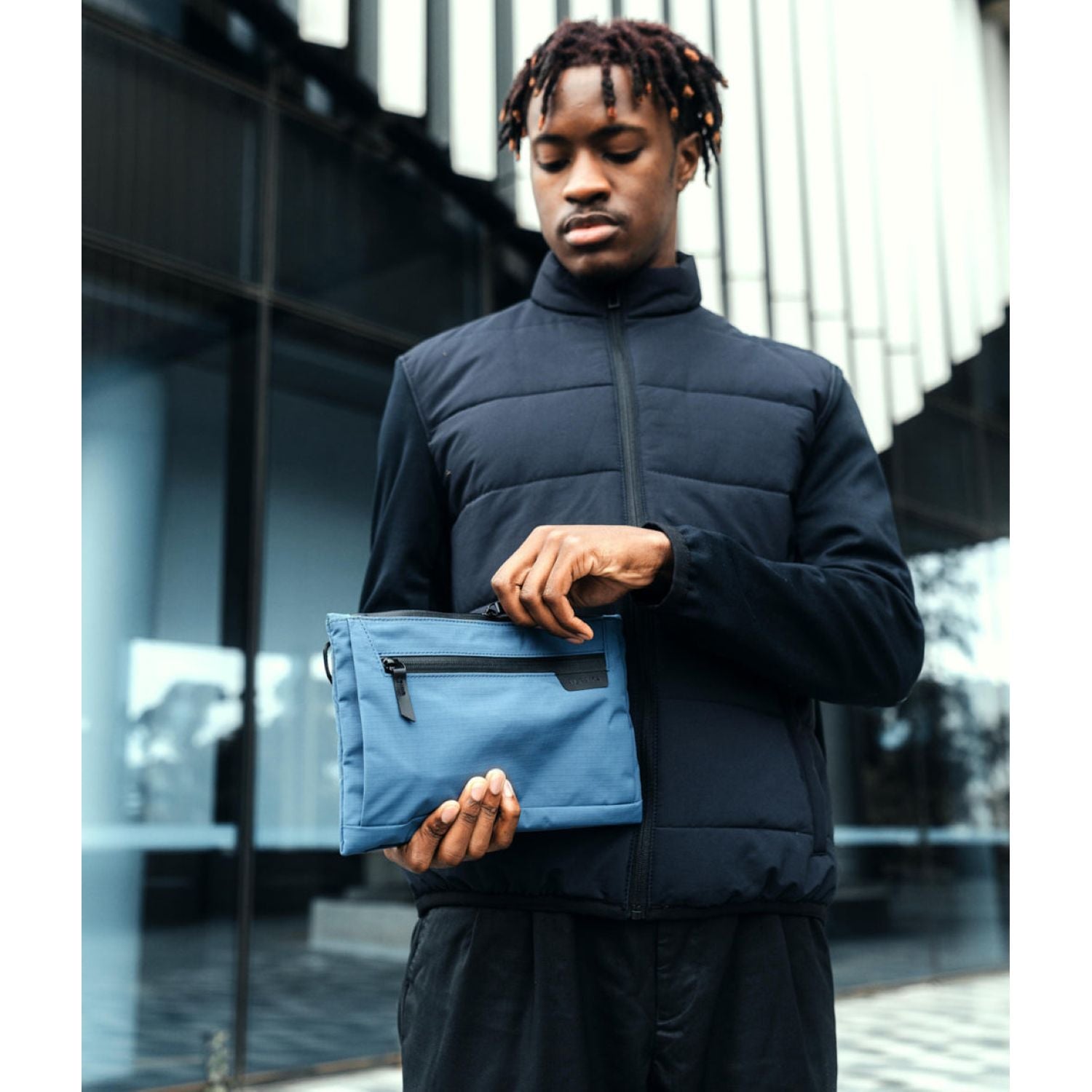 ALPAKA Zip Pouch Max V2 Axoflux 210D (Blue)