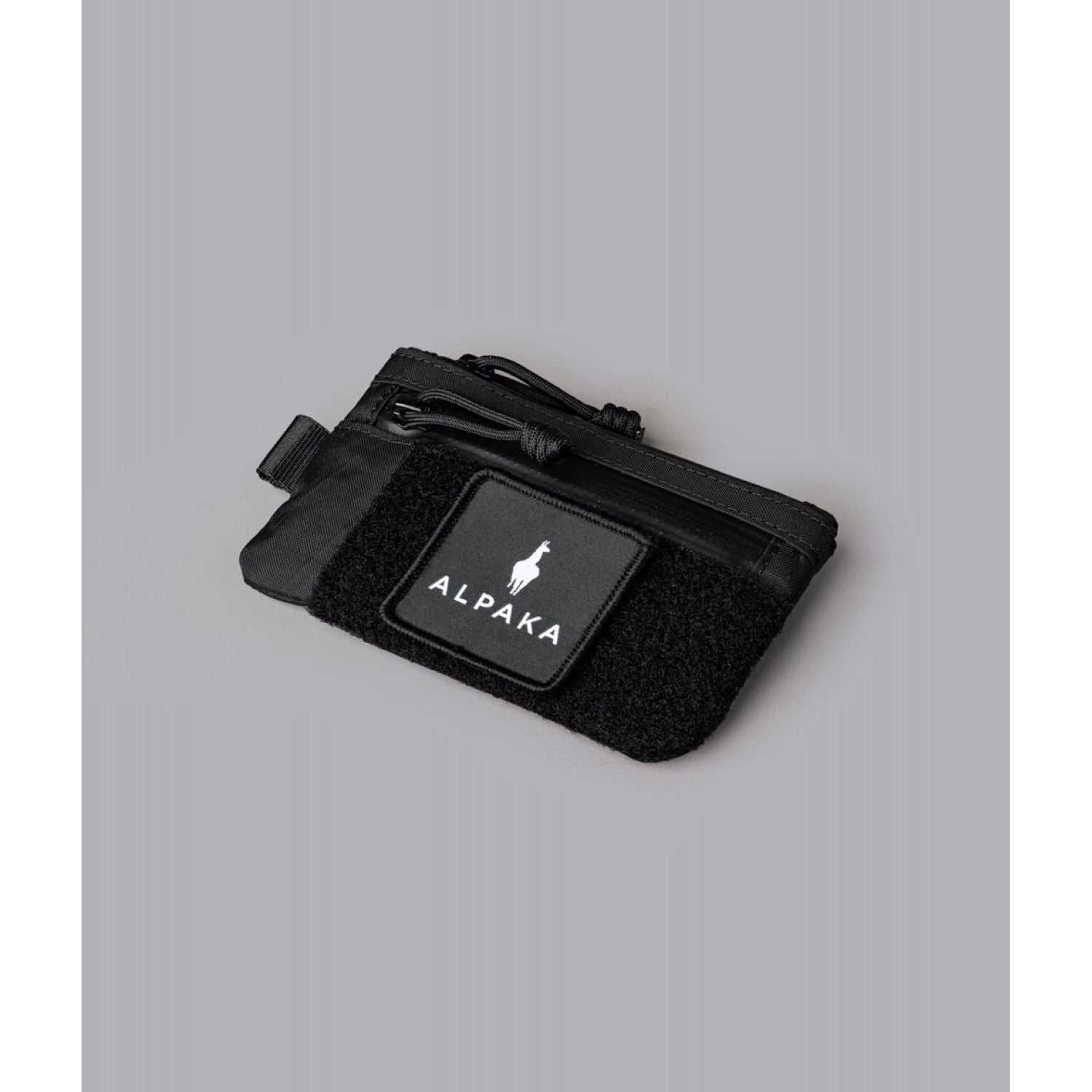 ALPAKA Zip Pouch Pro With Hook & Loop X-Pac VX21 (Black)