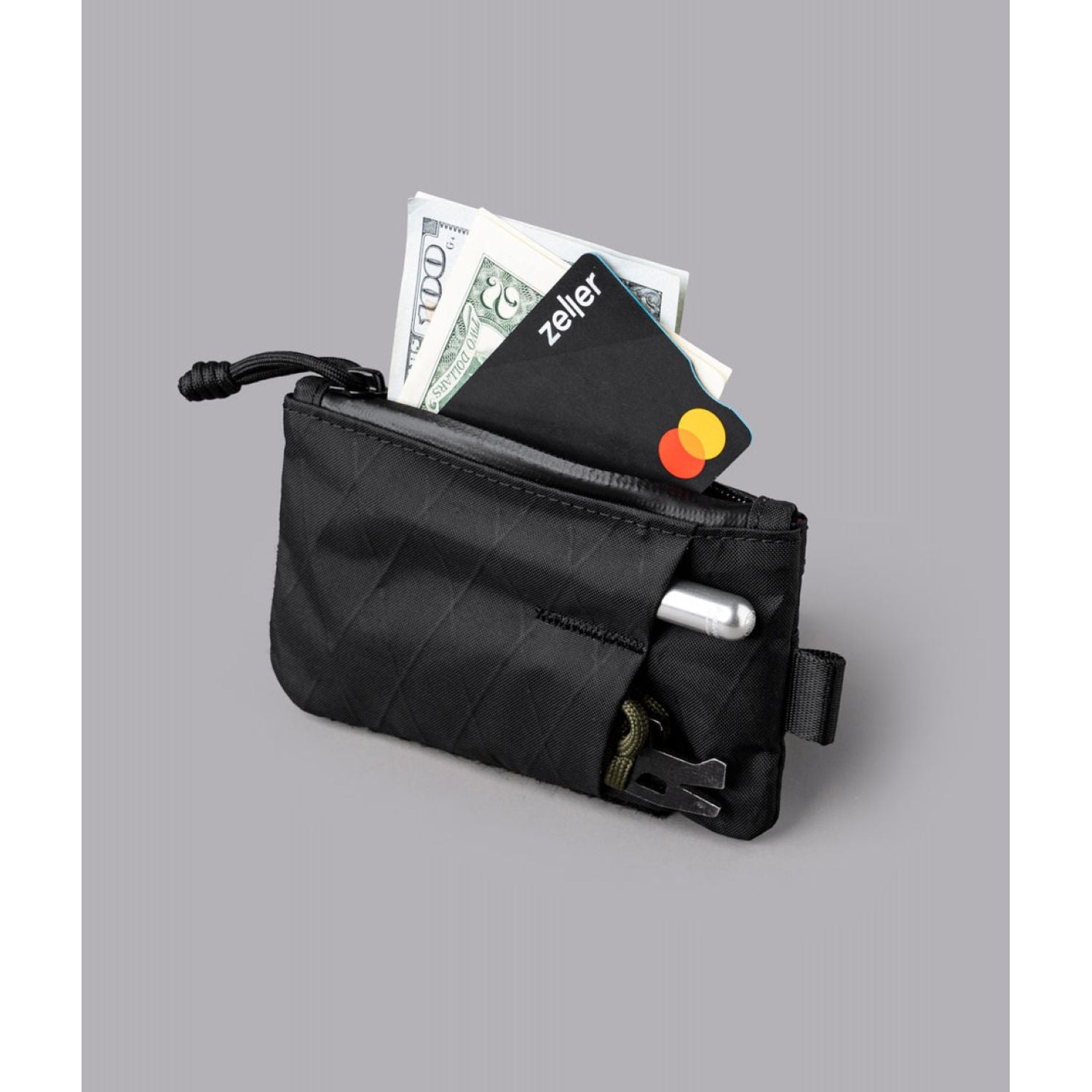 ALPAKA Zip Pouch Pro With Hook & Loop X-Pac VX21 (Black)