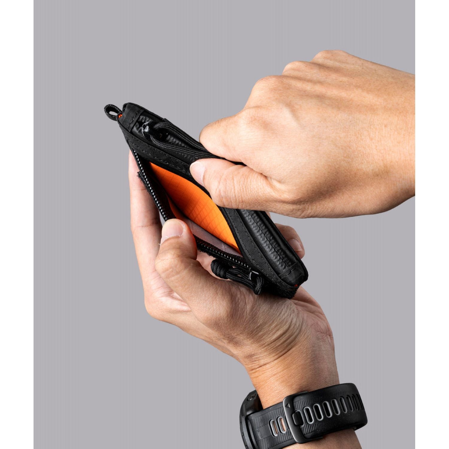 ALPAKA Zip Pouch Pro With Hook & Loop X-Pac VX21 (Black)