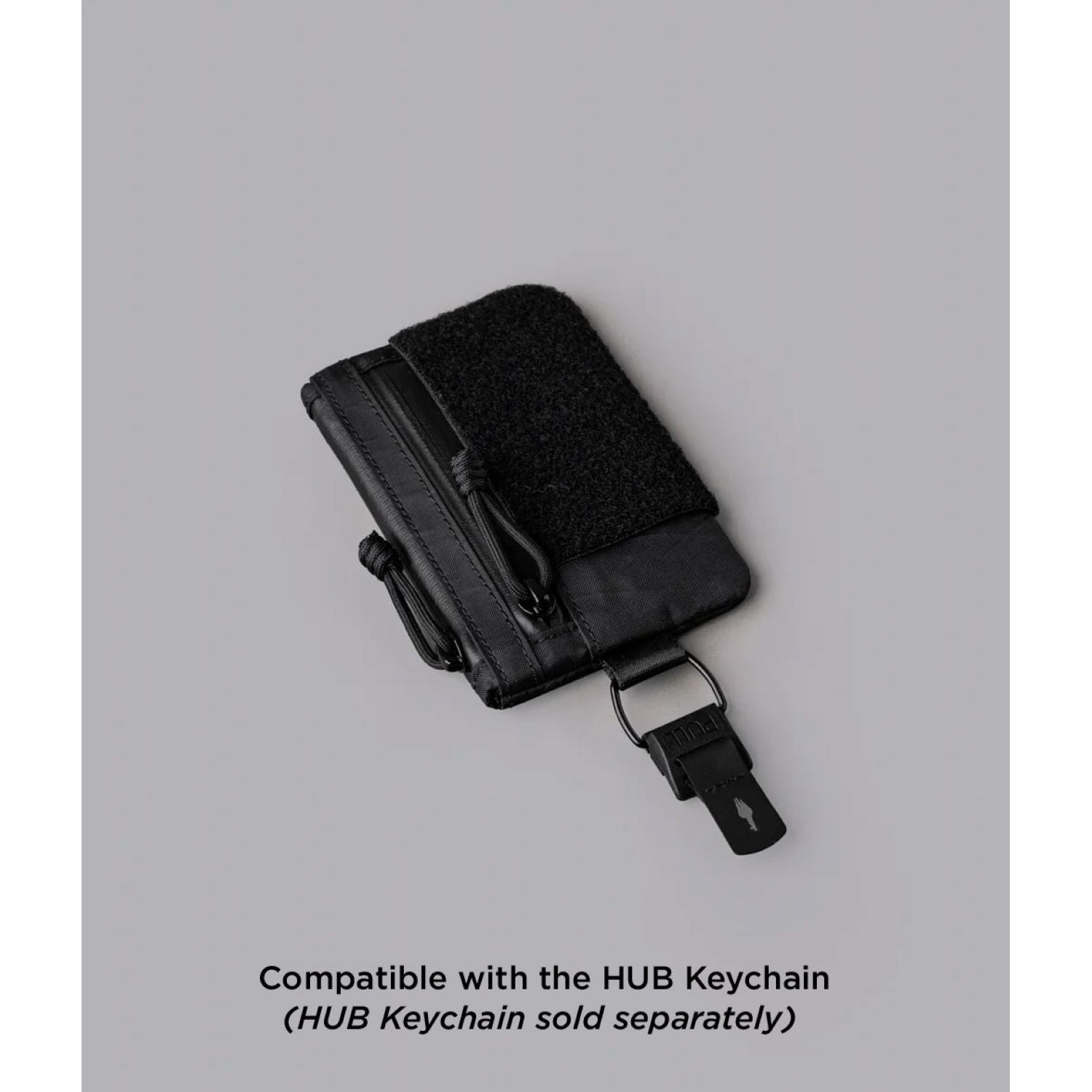 ALPAKA Zip Pouch Pro With Hook & Loop X-Pac VX21 (Black)