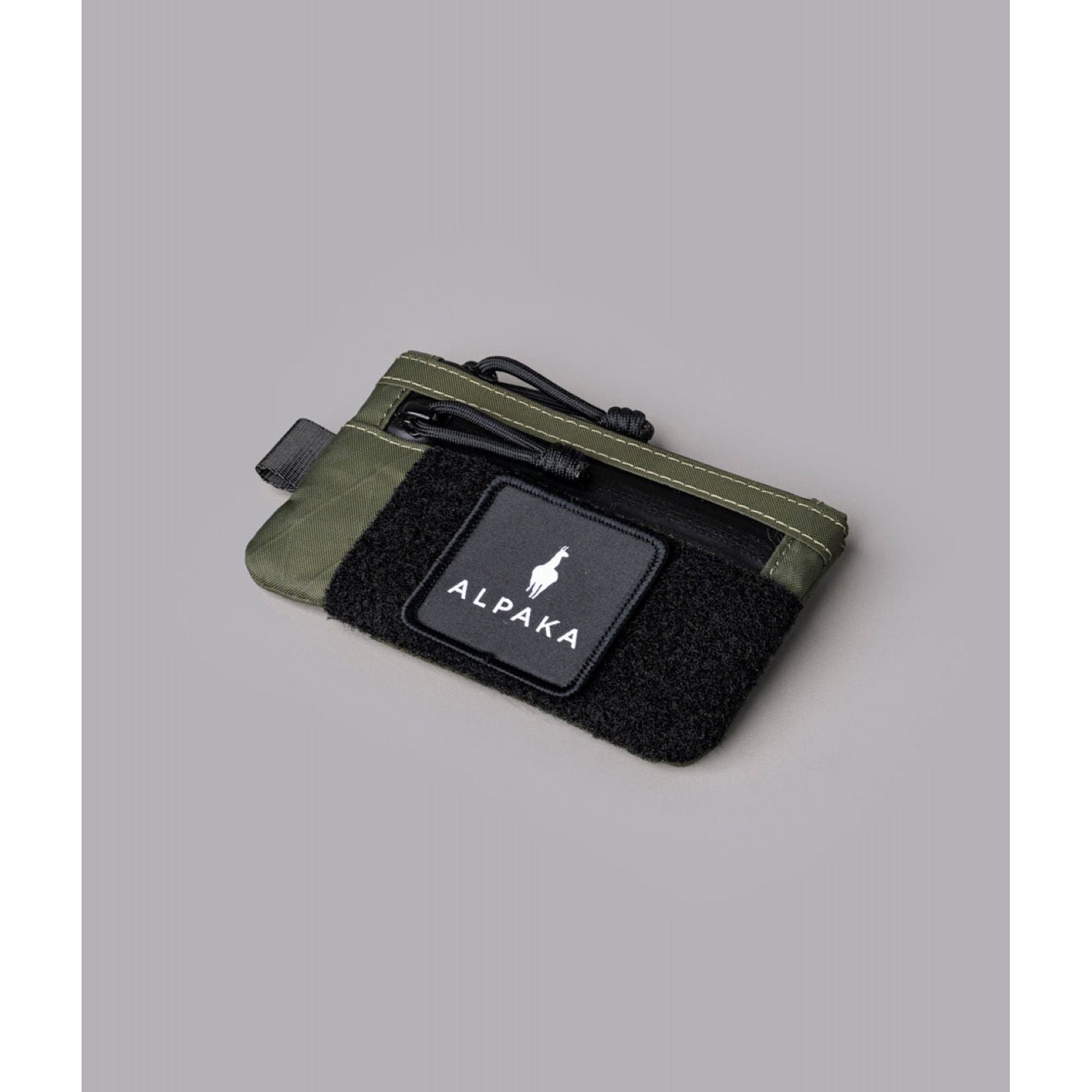 ALPAKA Zip Pouch Pro With Hook & Loop X-Pac VX21 (Dark Green)