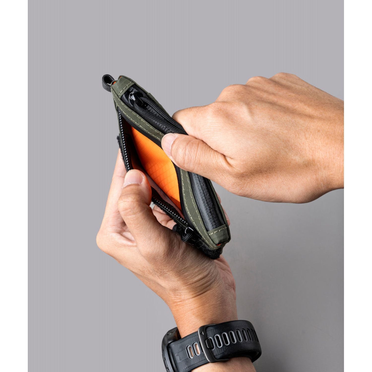 ALPAKA Zip Pouch Pro With Hook & Loop X-Pac VX21 (Dark Green)