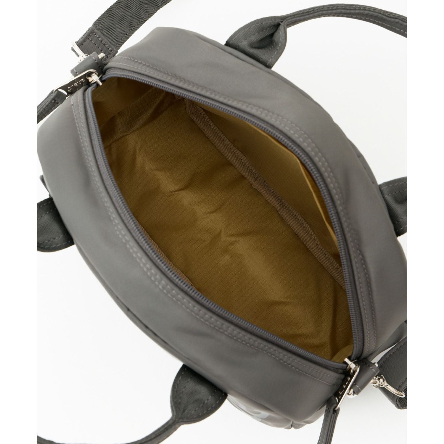 Anello Alf 2Way Mini Boston Bag (Grey)