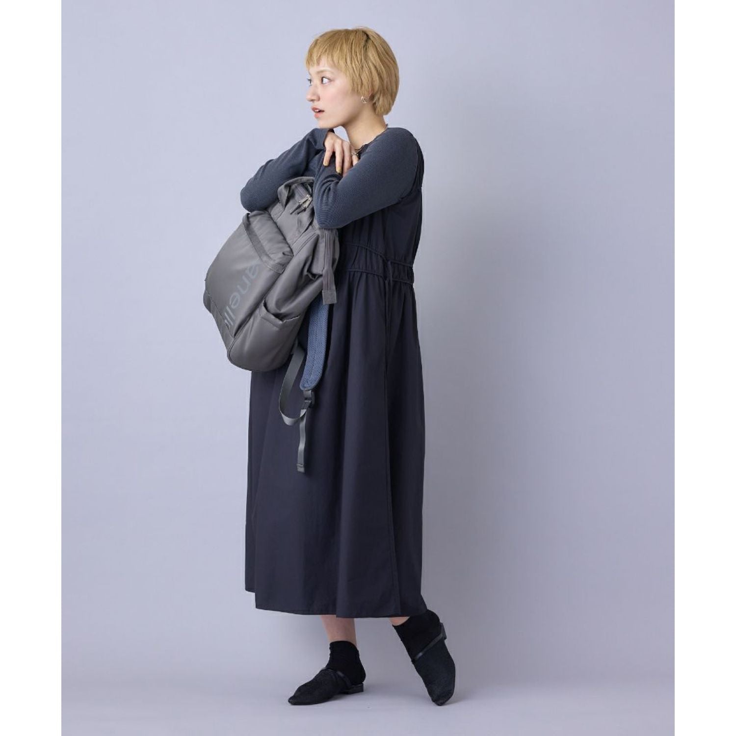 Anello Alf Kuchigane Backpack R (Grey)