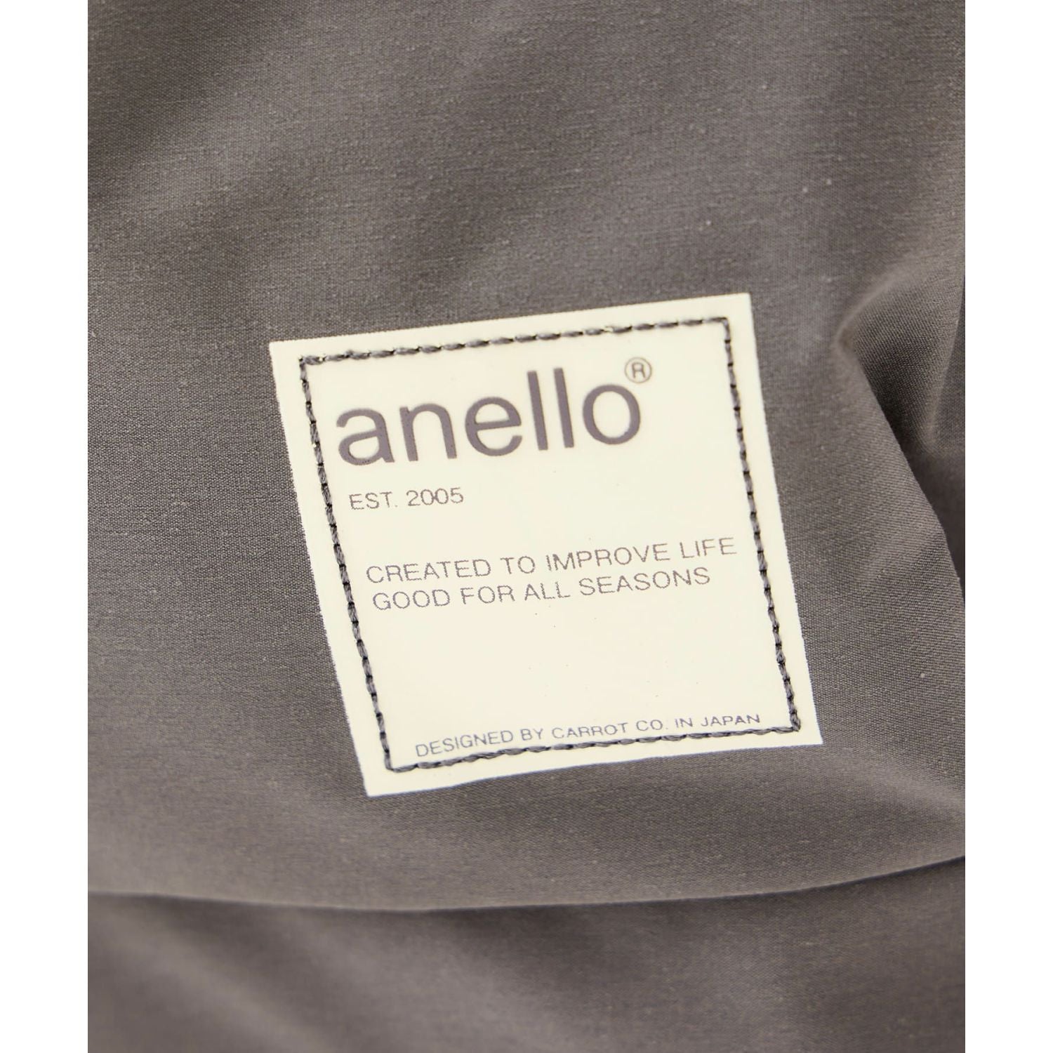 Anello Circle 2Way Tote Bag (Grey)
