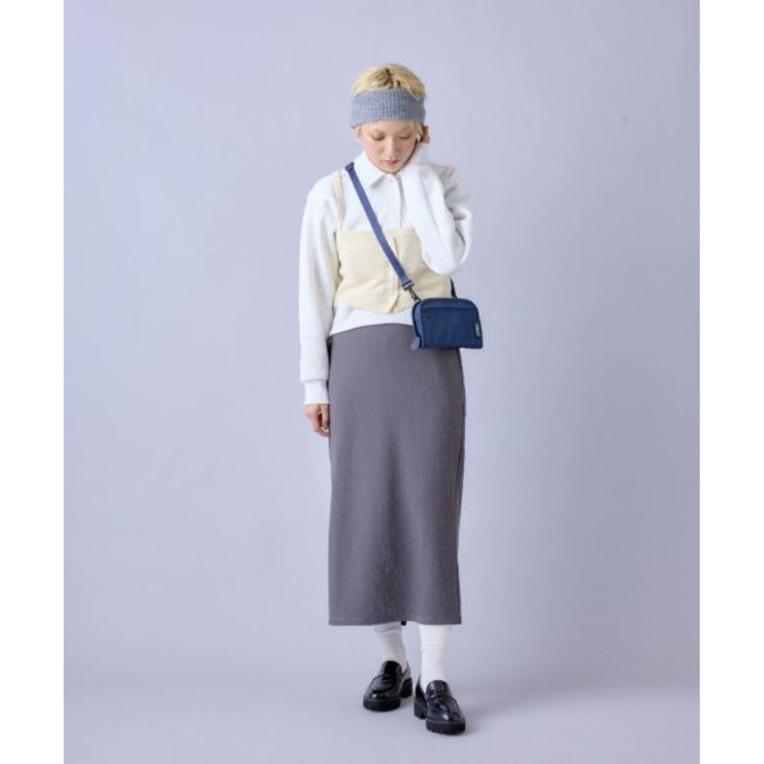 Anello Cosmic Multi-functional Shoulder Bag (Beige)