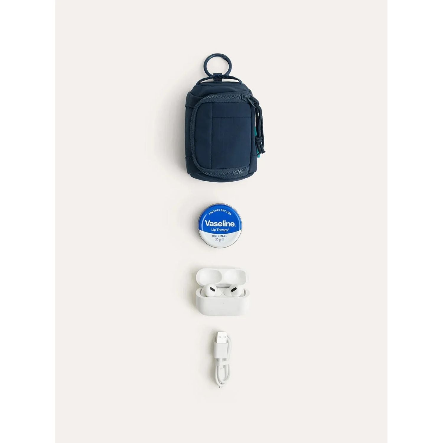 Bagsmart Blast Mini Earphone Pouch (Navy Blue)
