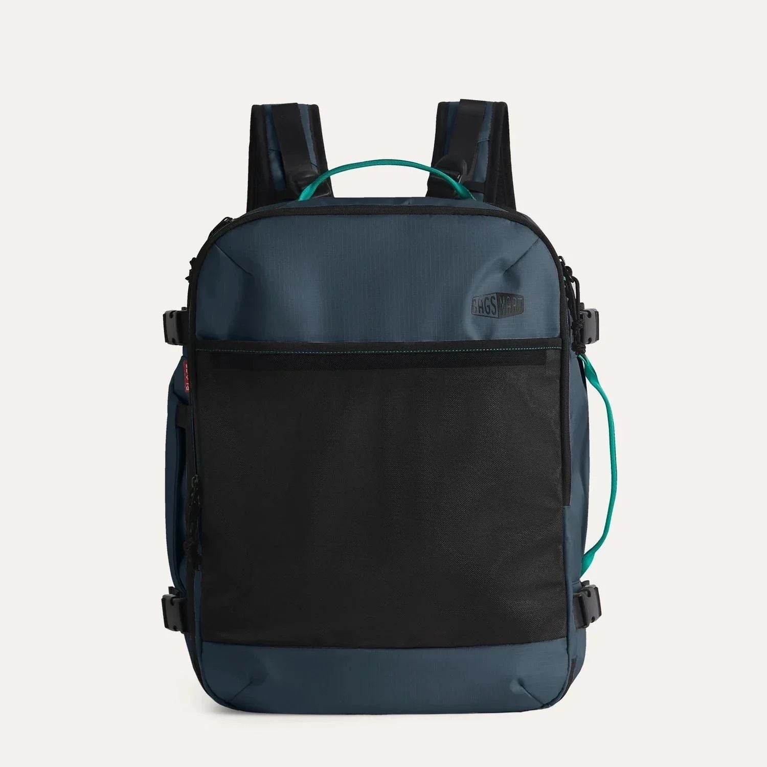 Bagsmart Blast Pro Quick Access Carry On Travel Backpack 40L (Navy Blue)