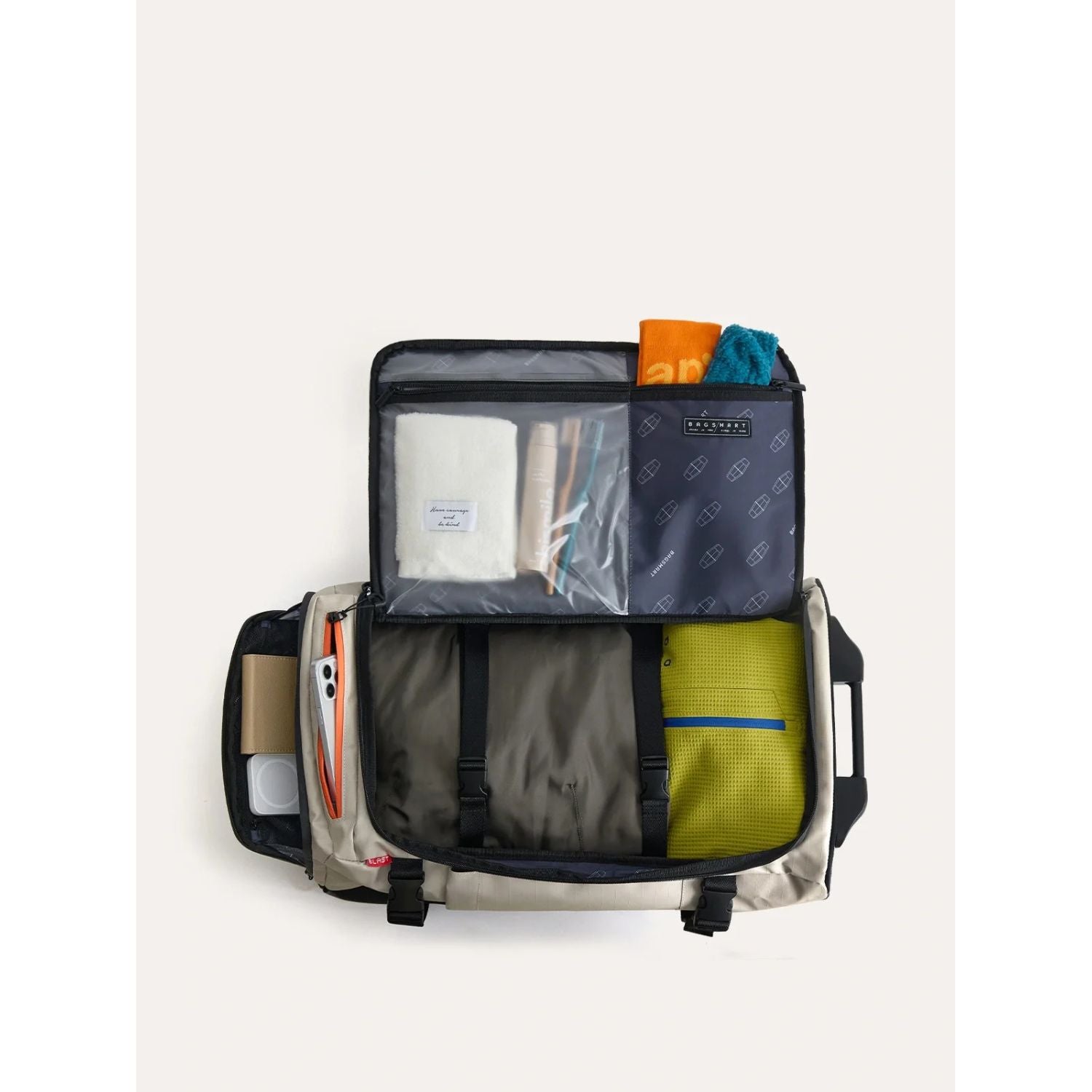 Bagsmart Blast Pro Roller Backpack 43L (Oyster)