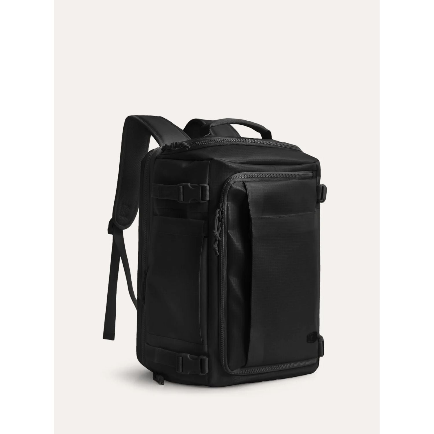 Bagsmart Blast Quick Access Carry On Travel Backpack - 28L-38L Extended (TPU) (Black)