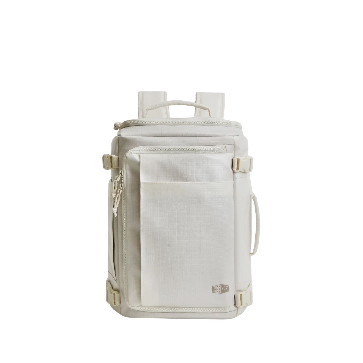 Bagsmart Blast Quick Access Carry On Travel Backpack - 28L-38L Extended (TPU) (White)