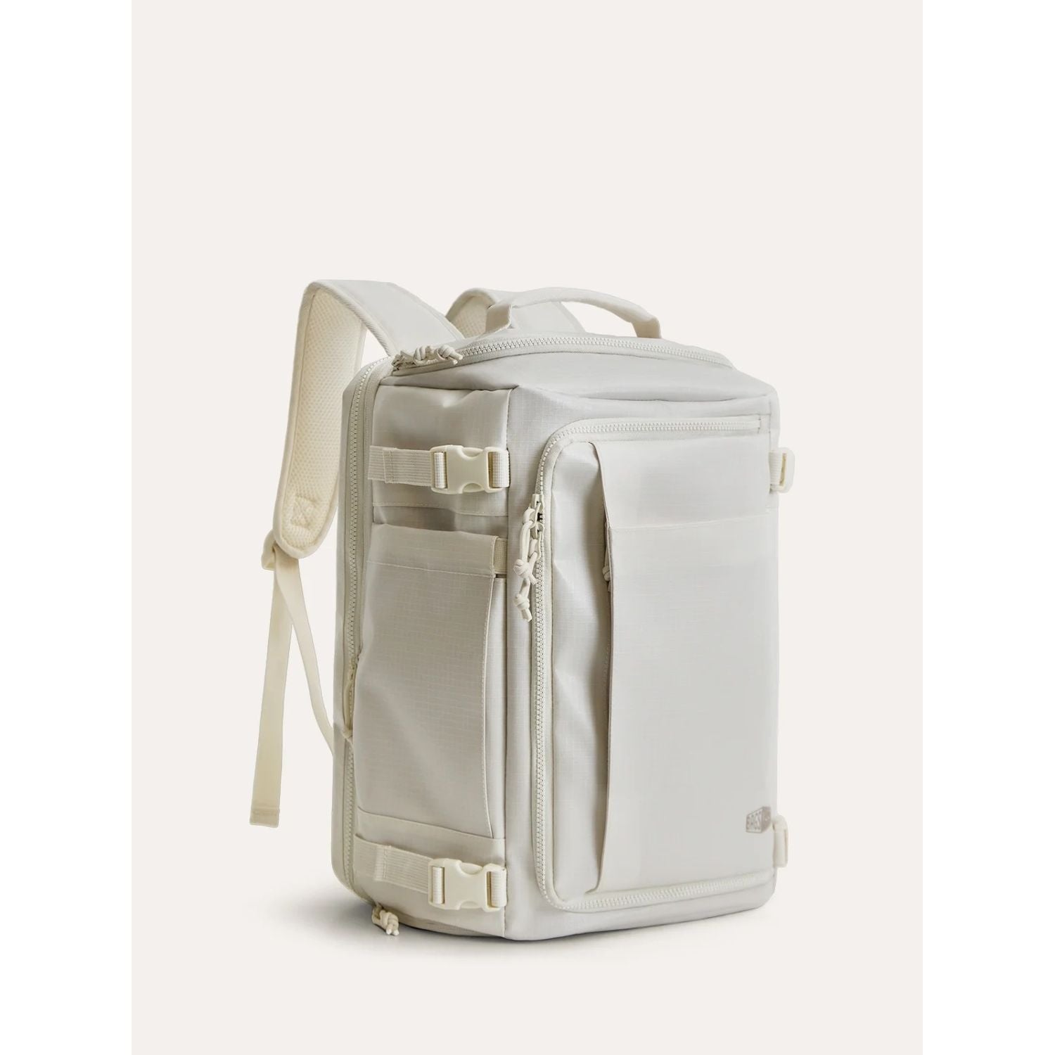 Bagsmart Blast Quick Access Carry On Travel Backpack - 28L-38L Extended (TPU) (White)