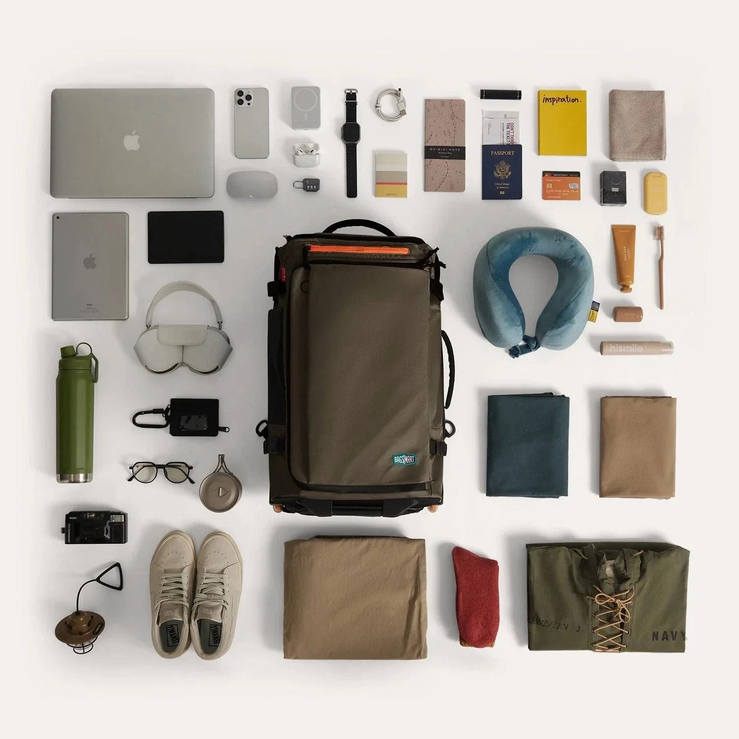 Bagsmart Blast Roller Backpack 43L (Cedar)