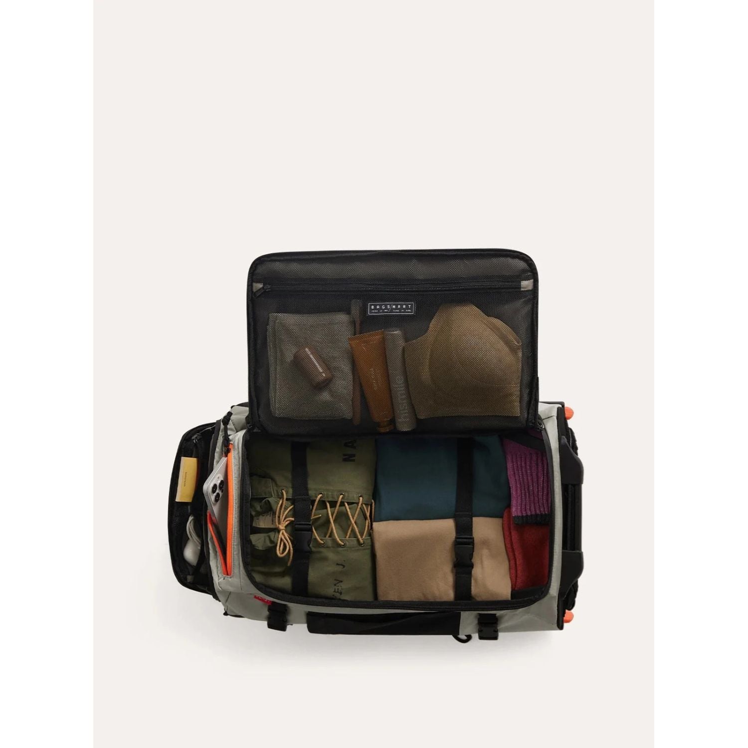 Bagsmart Blast Roller Backpack 43L (Pewter)