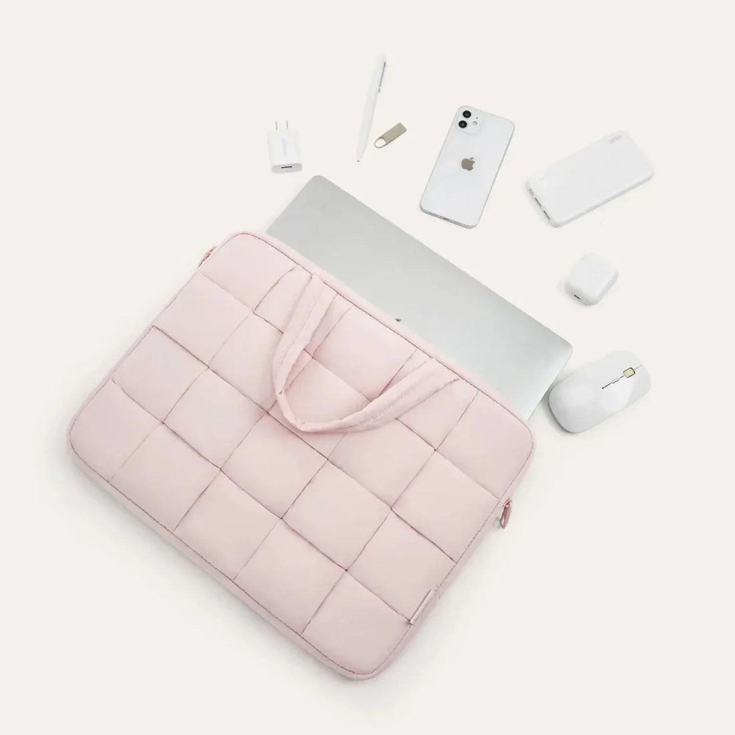 Bagsmart Bubble Laptop Sleeve Pro 15.6" (Pink)