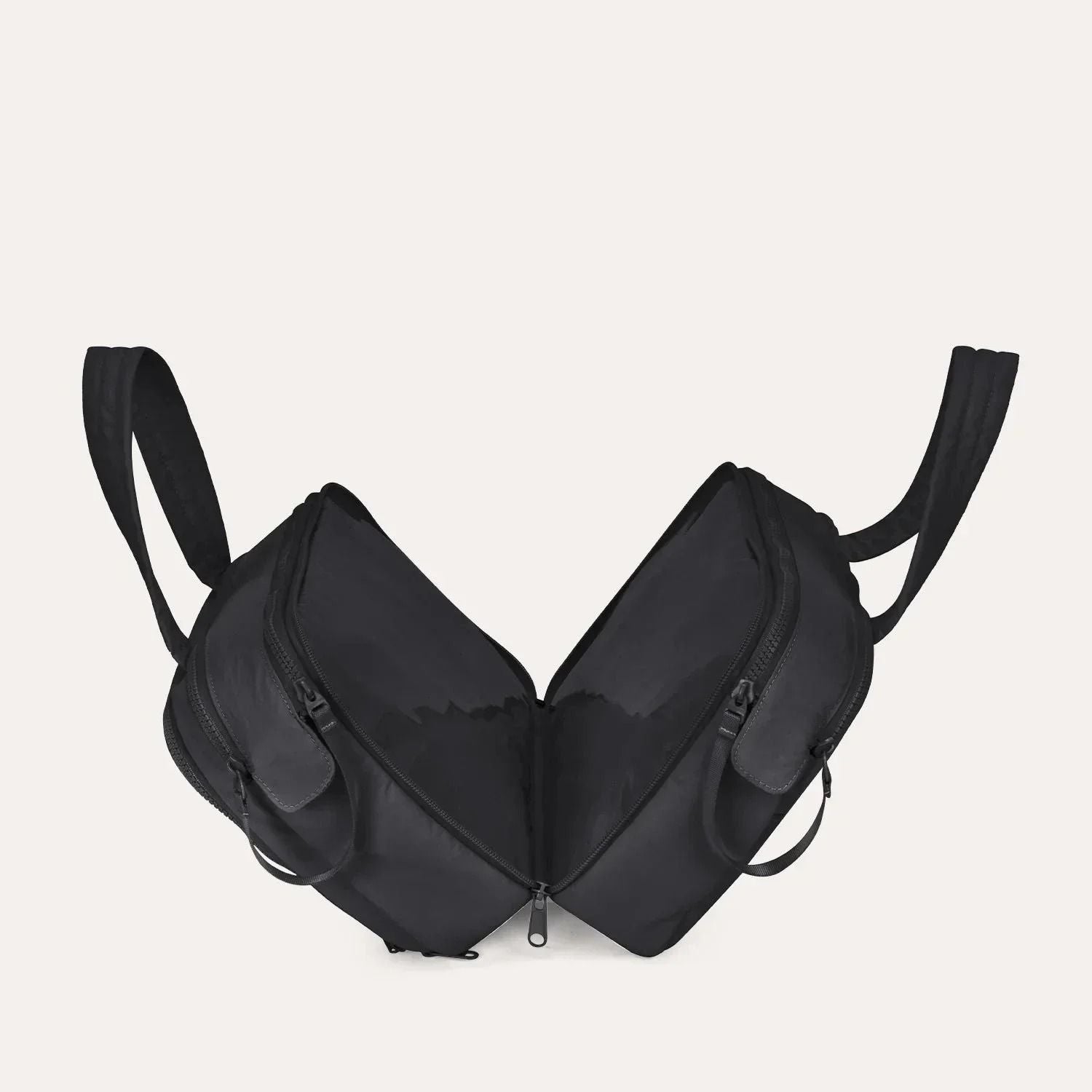 Bagsmart Crush Hanging Toiletry Bag (Black)