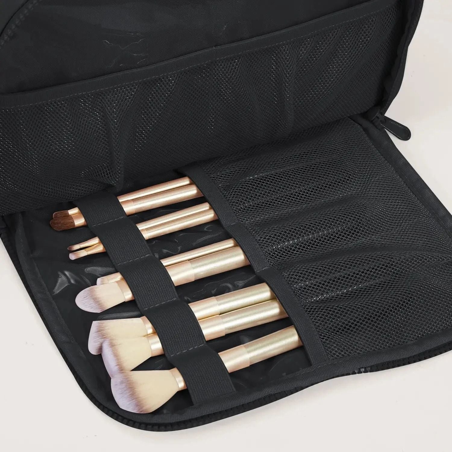 Bagsmart Crush Hanging Toiletry Bag (Black)