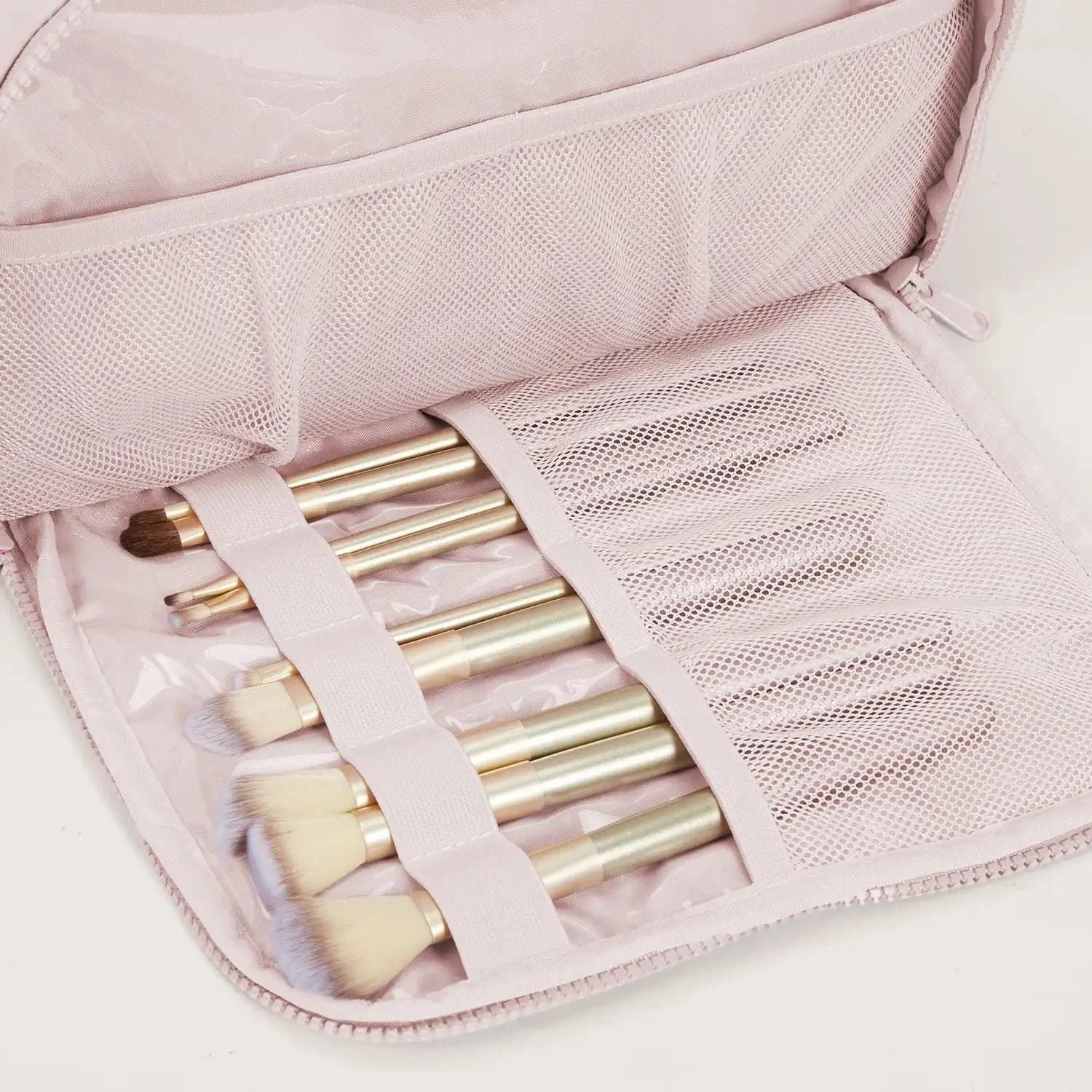 Bagsmart Crush Hanging Toiletry Bag (Pink)