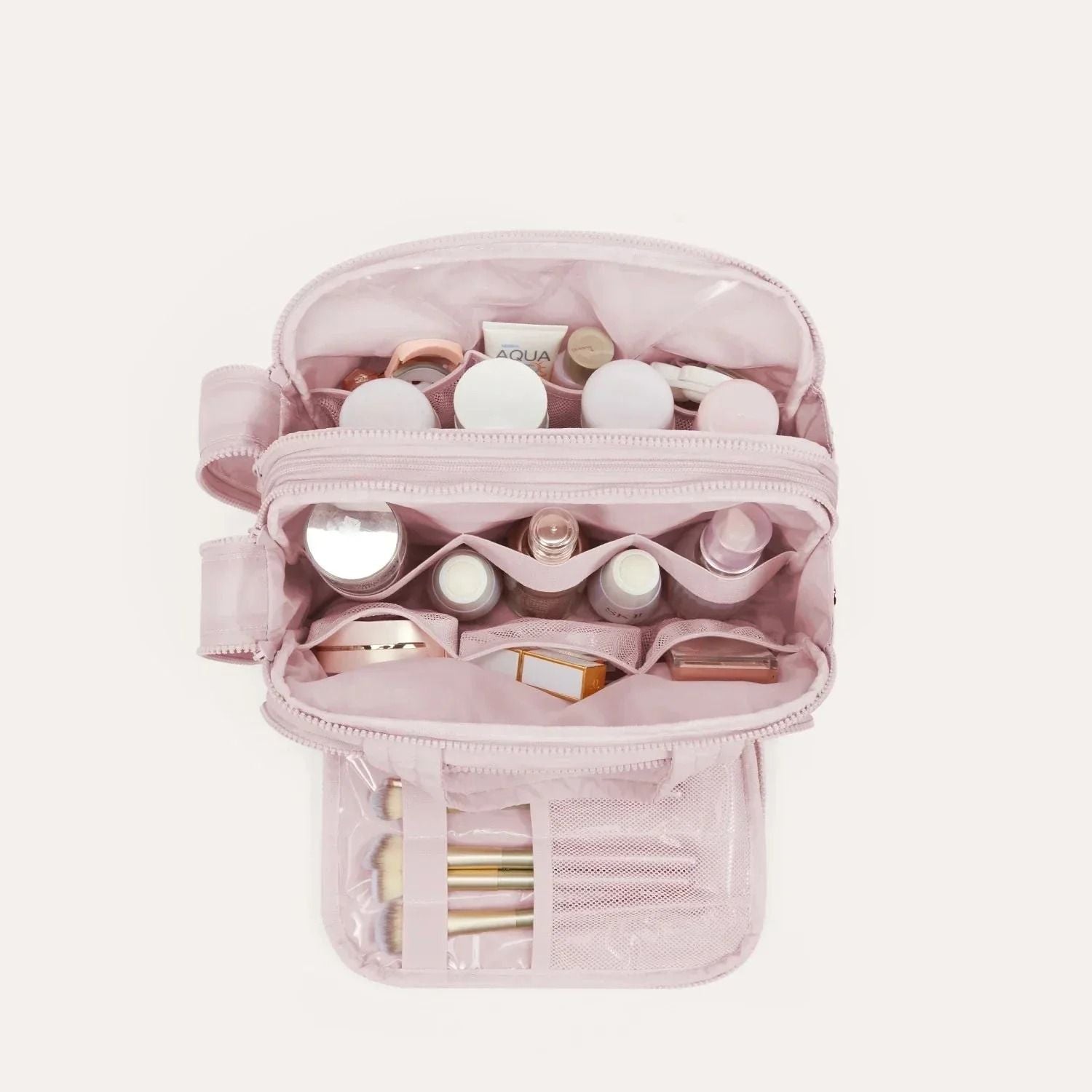 Bagsmart Crush Hanging Toiletry Bag (Pink)